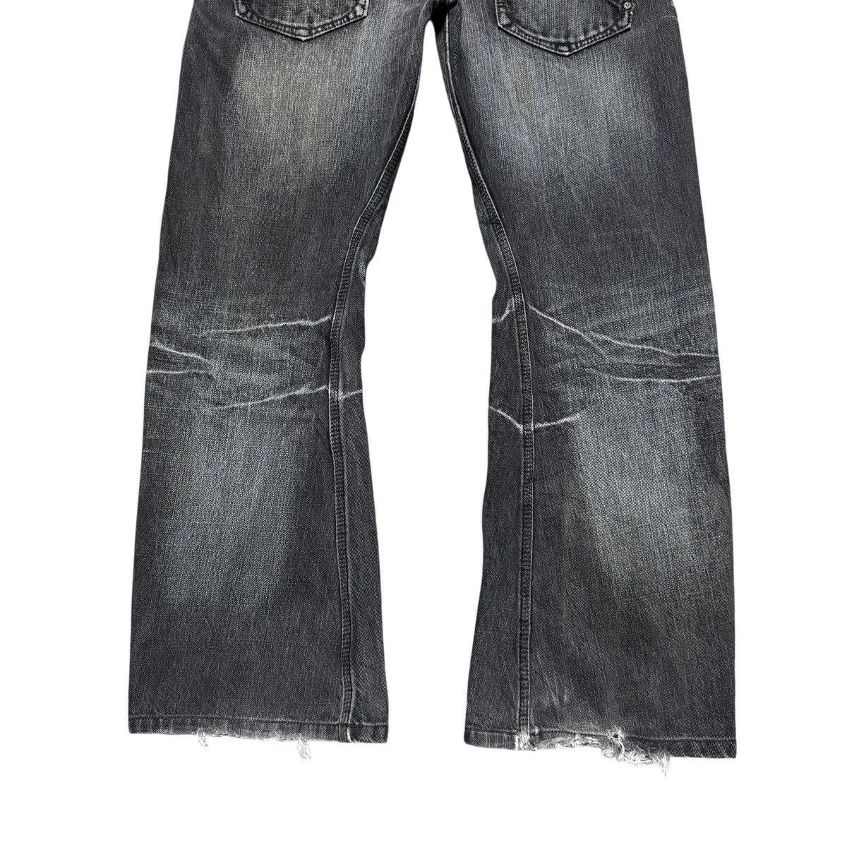 Nicole Club NCFM Nicole Club Multi Pocket Black Denim Flare Jeans Size US 34 / EU 50 - 12 Thumbnail