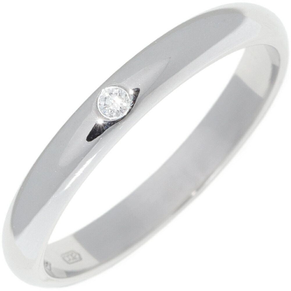 Cartier Cartier Cartier 1895 Wedding Ring Pt950 Diamond Ring Size 9 Metal Ring B40577 DUTY FREE for USA Size ONE SIZE - 1 Thumbnail