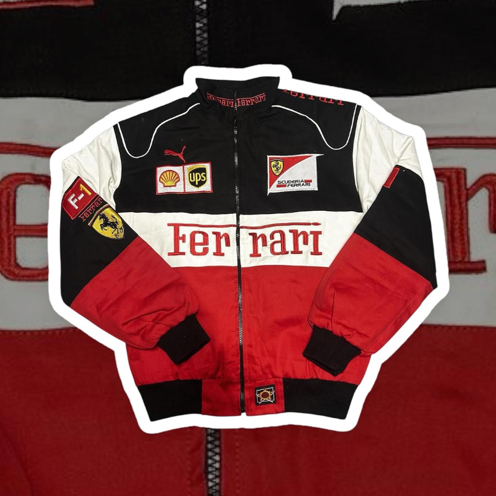 Ferrari Scuderia F1 Jacket Red Black Puma