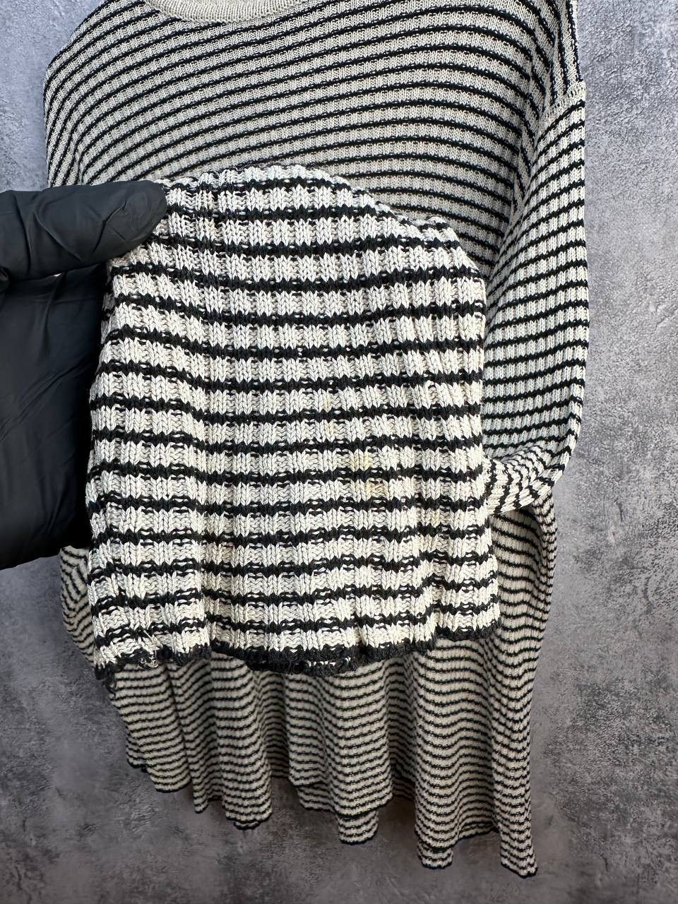 JOSEPH HOMME Joseph Homme Tricot Linen Silk VTG Knit Sweater Stripe Size US XL / EU 56 / 4 - 9 Thumbnail