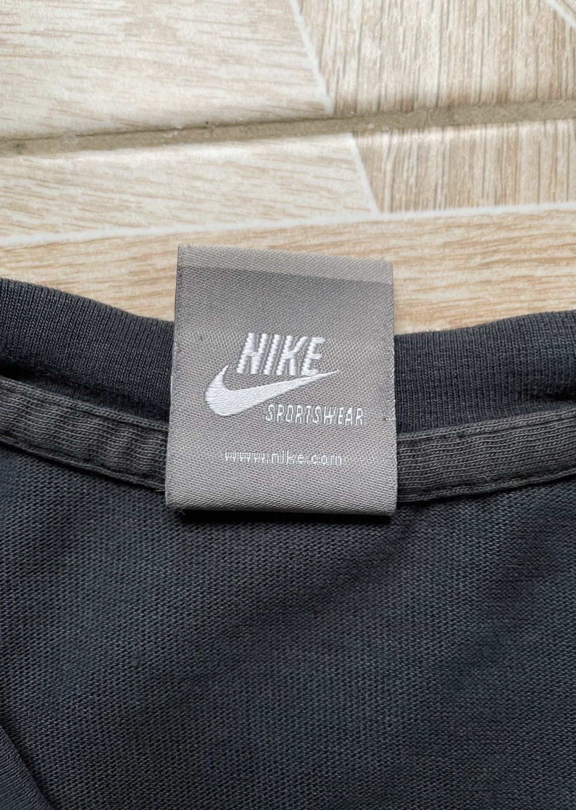 Nike × Vintage Retro Vintage 2000s Y2k Nike Big Logo Sweatshirt All Stars Size US M / EU 48-50 / 2 - 6 Thumbnail
