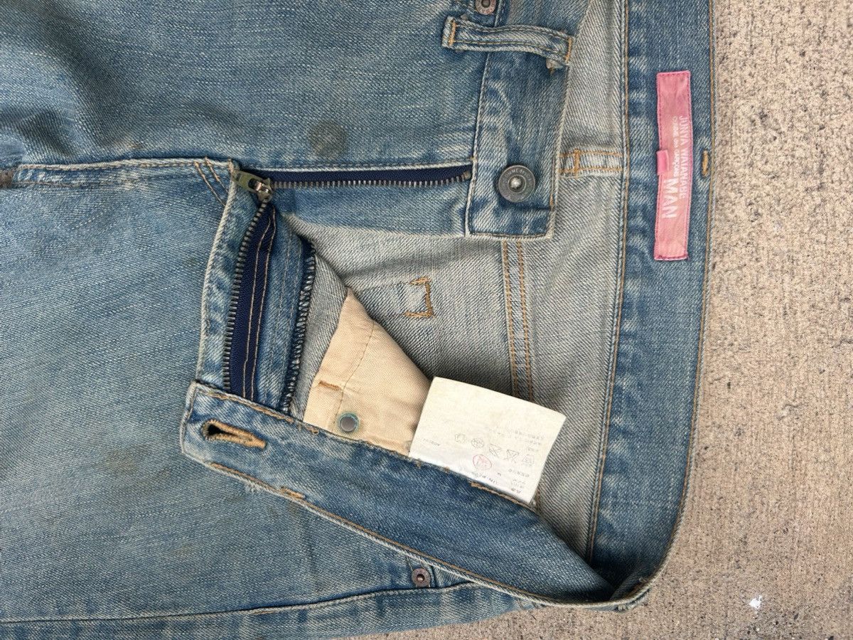 Junya Watanabe Junya Watanabe SS04 Distressed Blue Jeans Size US 30 / EU 46 - 5 Thumbnail