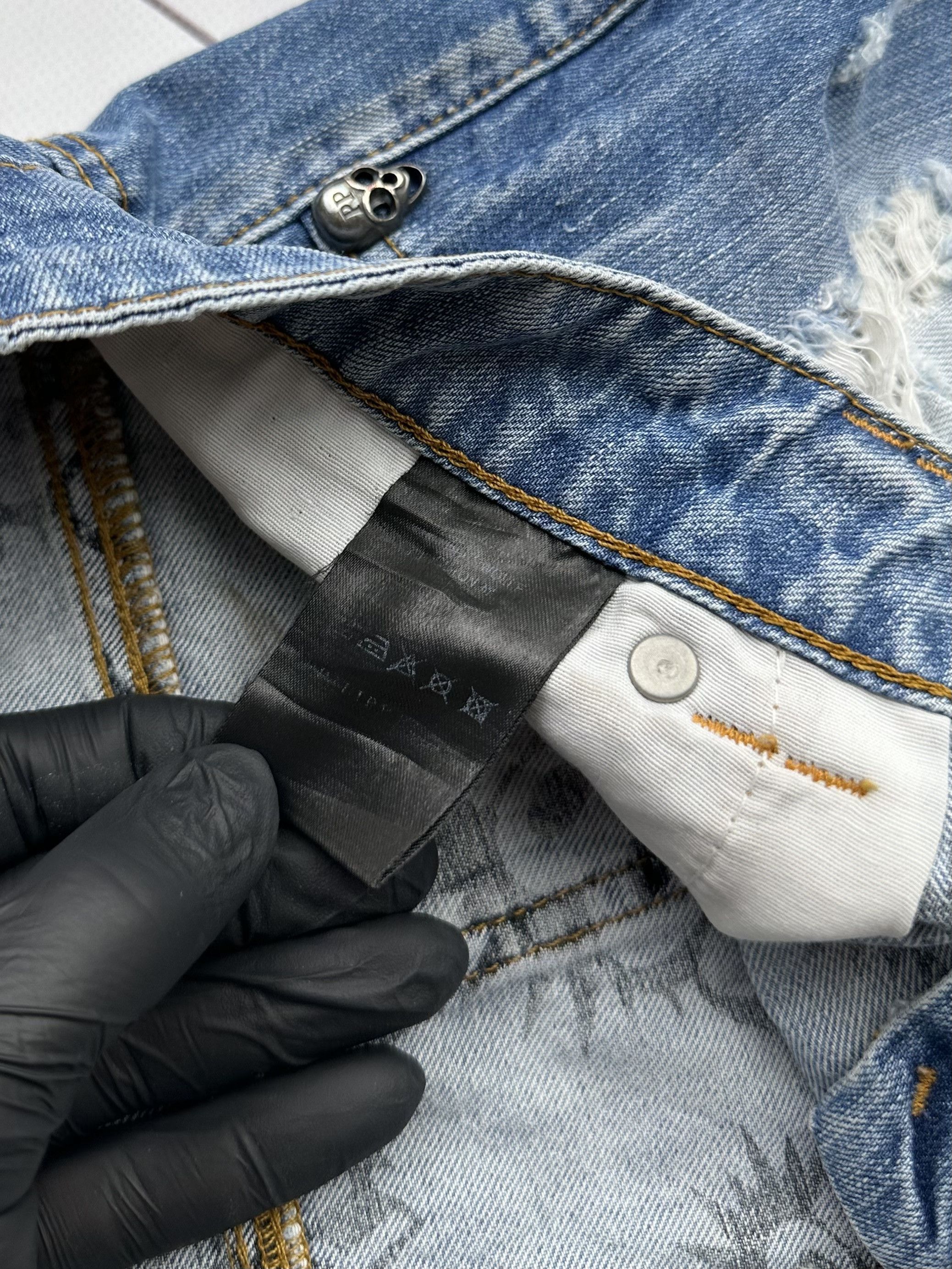 Philipp Plein Philipp Plein Vintage Mini Shorts (B335) Size 29" - 6 Thumbnail