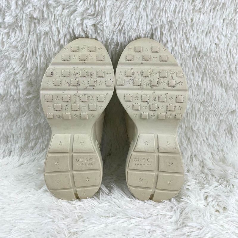 Gucci Gucci Rhyton Fashion Thick-soled Dad Sneakers - Size US 8.5 / EU 41-42 - 4 Thumbnail