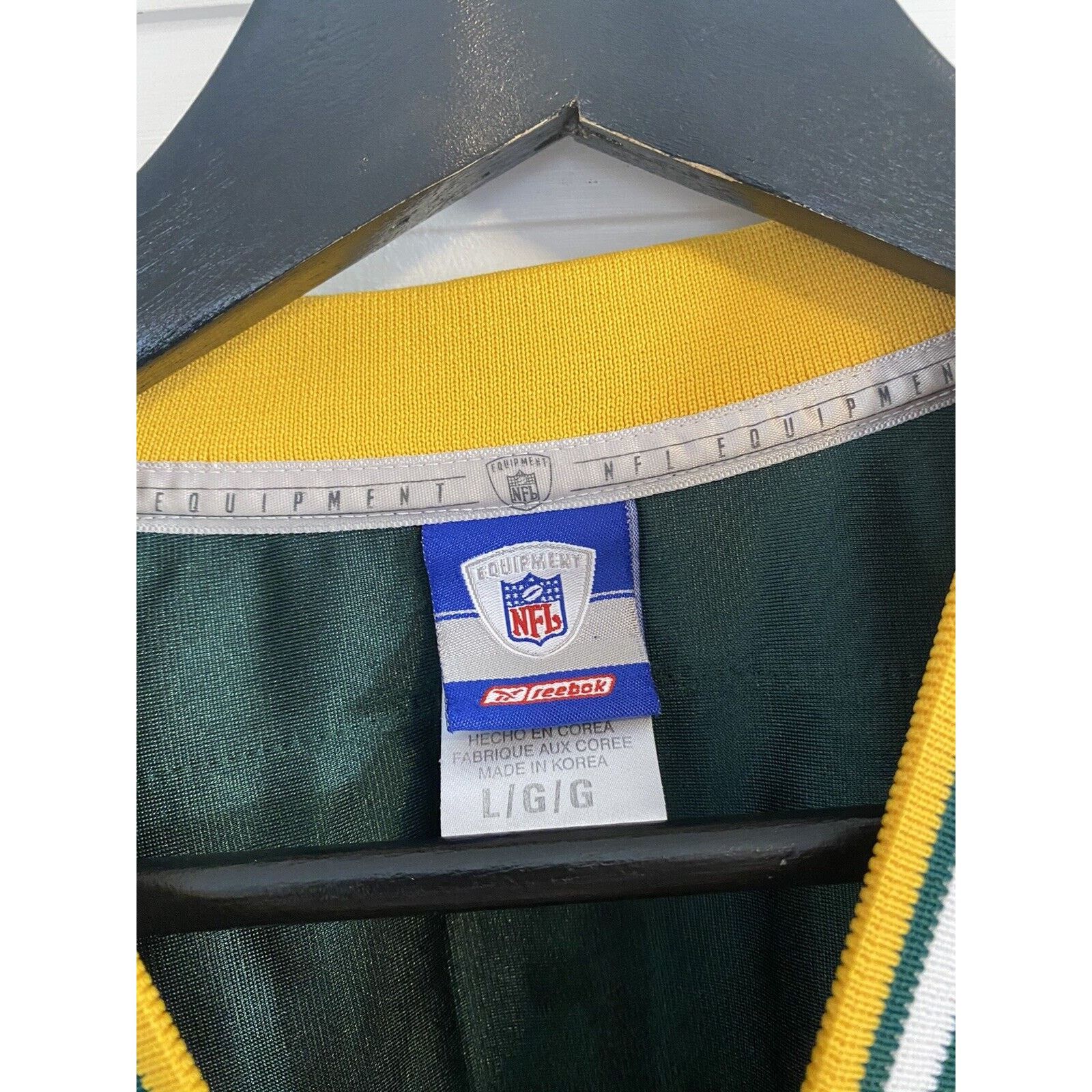 Reebok Throwback Green Bay Packers Terry Glenn Jersey Size Large Size US L / EU 52-54 / 3 - 3 Thumbnail