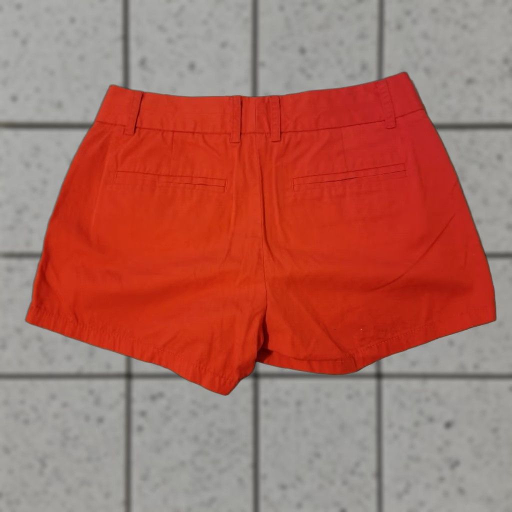 J.Crew Womens J. Crew Shorts Khaki 00 Orange Cotton Chino Stretch Shirt Or Shorts? Size 24" / US 00 / IT 34 - 1 Thumbnail