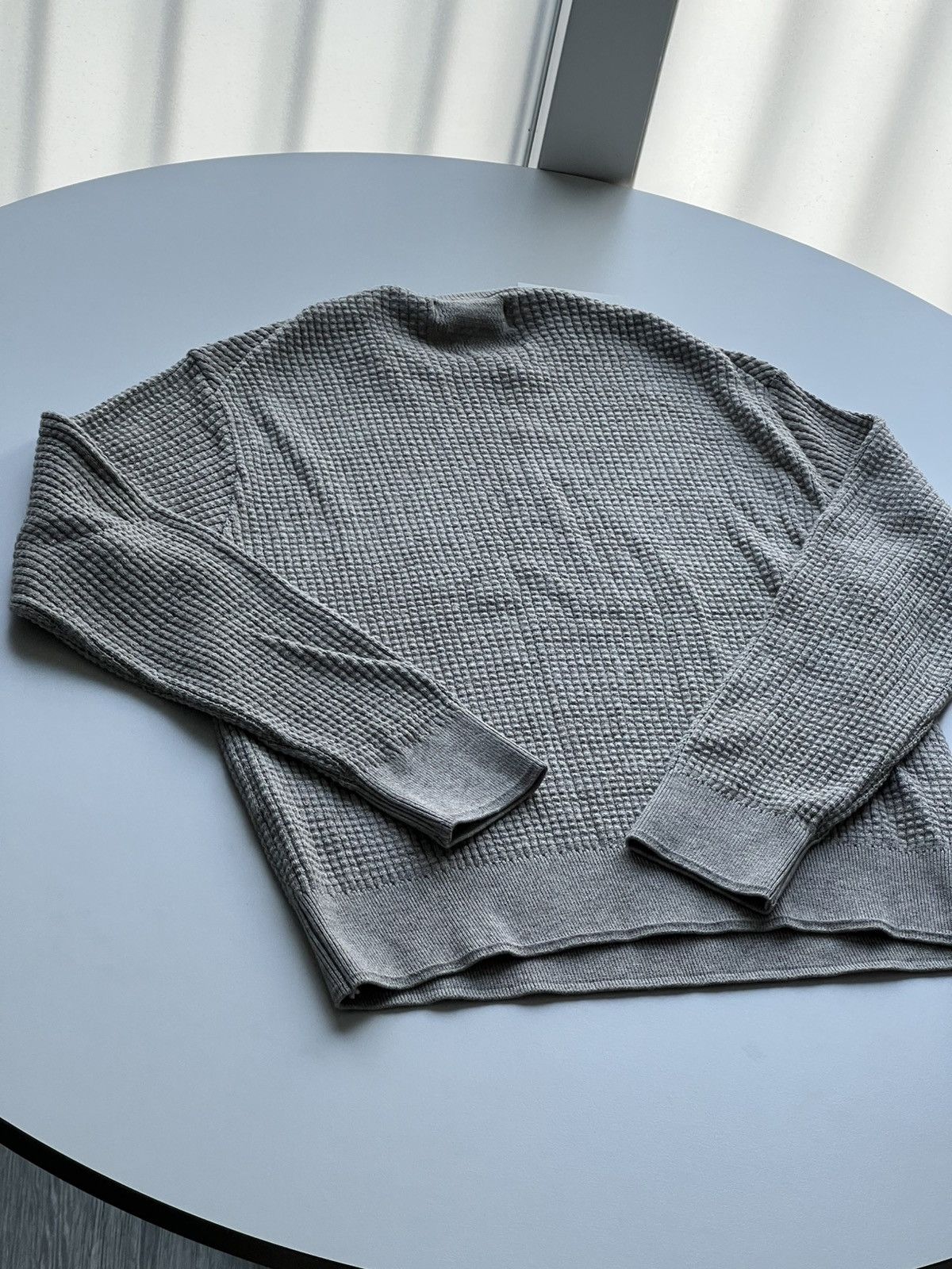 Vuja De Vuja De Relaxed Waffle Knit Sweater in Cotton/Yak Size US S / EU 44-46 / 1 - 2 Thumbnail