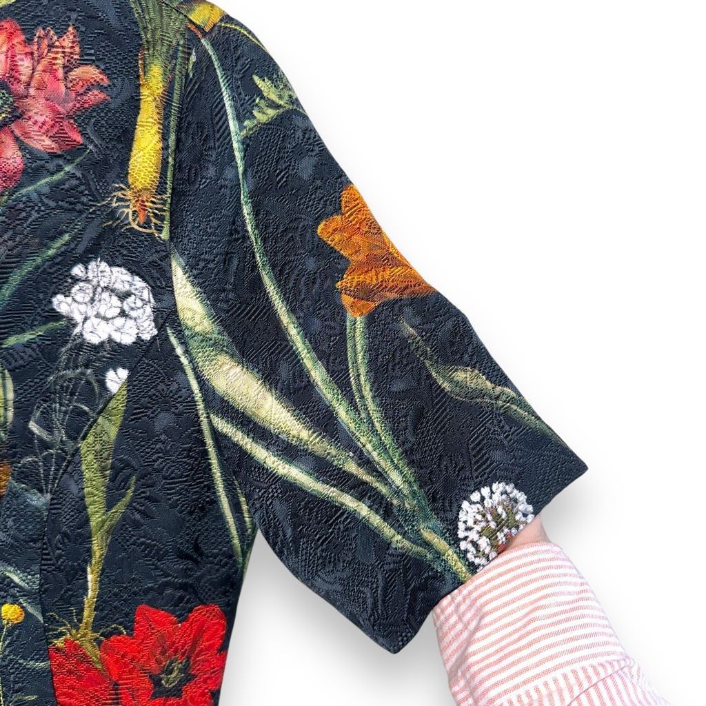 Oscar De La Renta NWT Oscar De La Renta Floral Print Midi Length Dress Sz 12 Size XL / US 12-14 / IT 48-50 - 7 Thumbnail