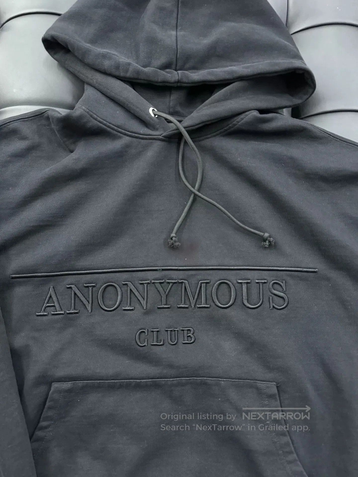 Anonymous Club Anonymous Club Black Heritage Hoodie. Size US M / EU 48-50 / 2 - 3 Thumbnail