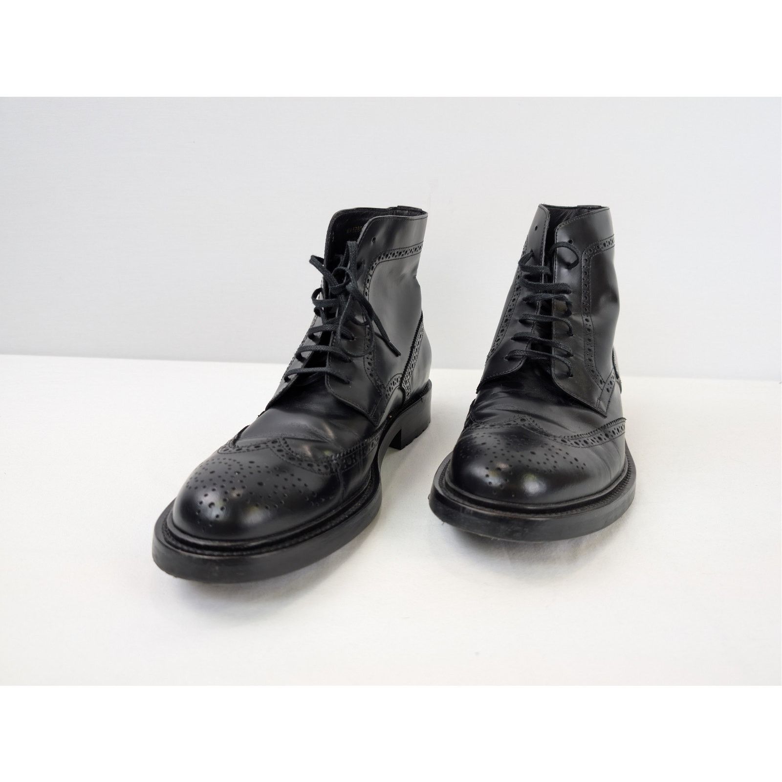 Saint Laurent Paris o1rshd1 CC20 Army 20 Lace-up Boots in black Size US 10 / EU 43 - 7 Thumbnail