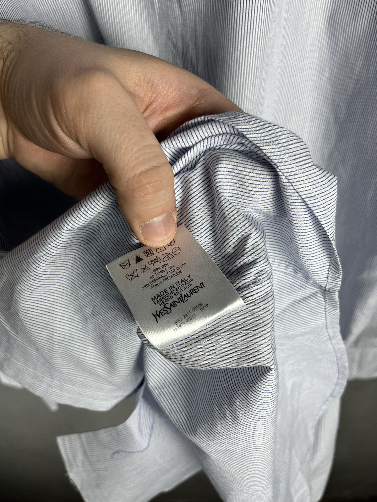 Saint Laurent Paris × Yves Saint Laurent Yves Saint Laurent Shirt Size US L / EU 52-54 / 3 - 10 Thumbnail