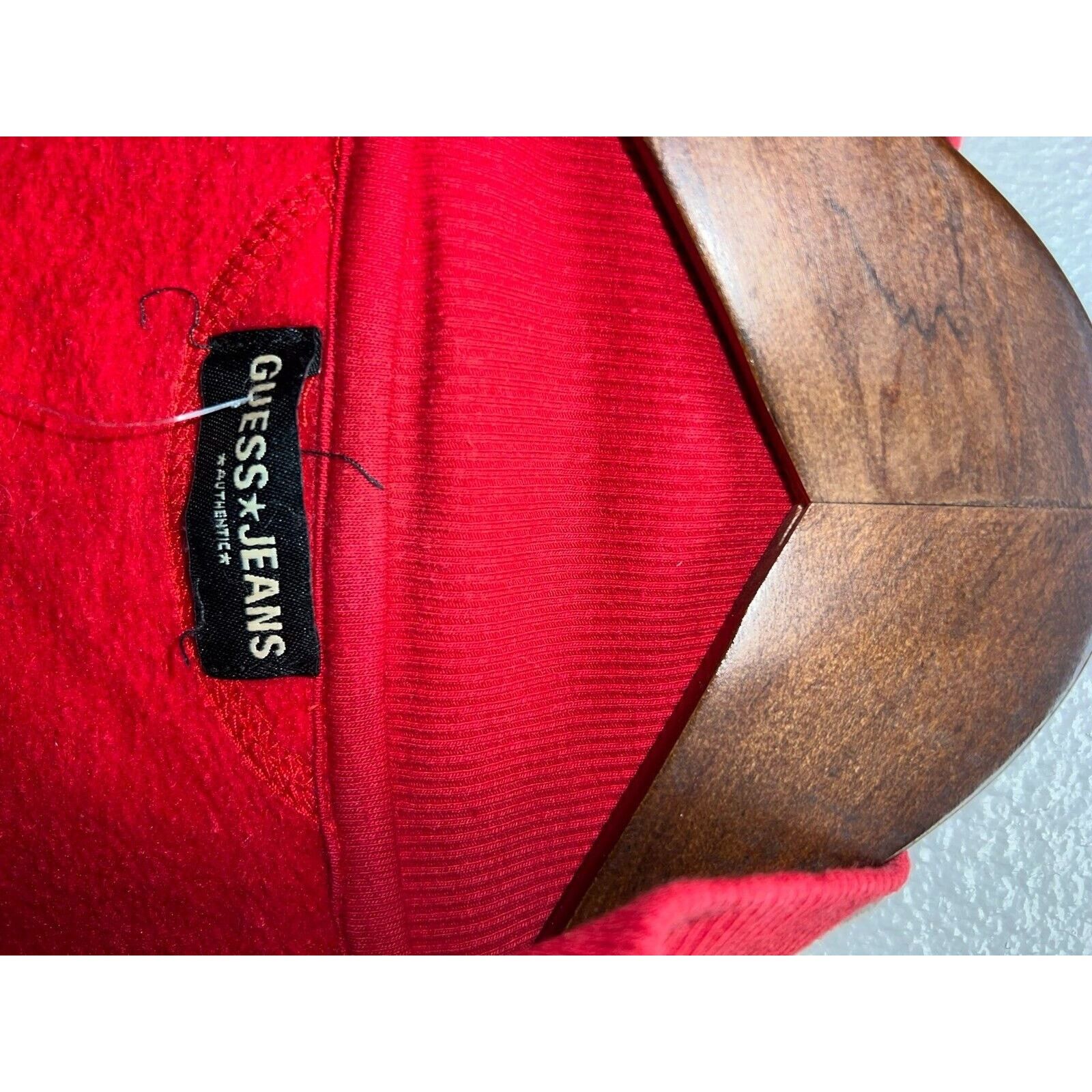 Guess Vintage Womens Guess Sweatshirt Full Zip Jacket Medium 90s Size M / US 6-8 / IT 42-44 - 6 Thumbnail