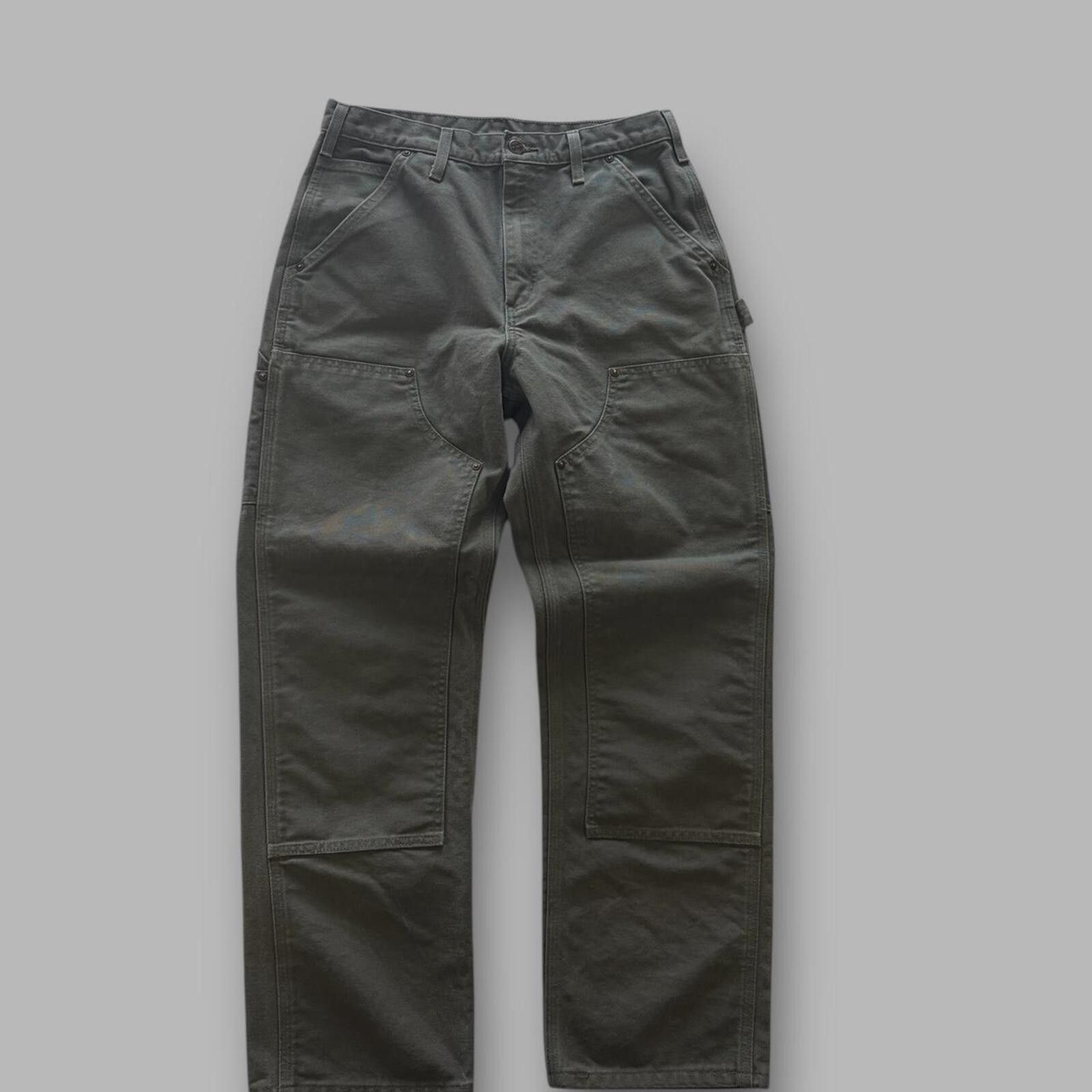 Carhartt Moss green Carhratt Double knee Size US 30 / EU 46 - 1 Thumbnail
