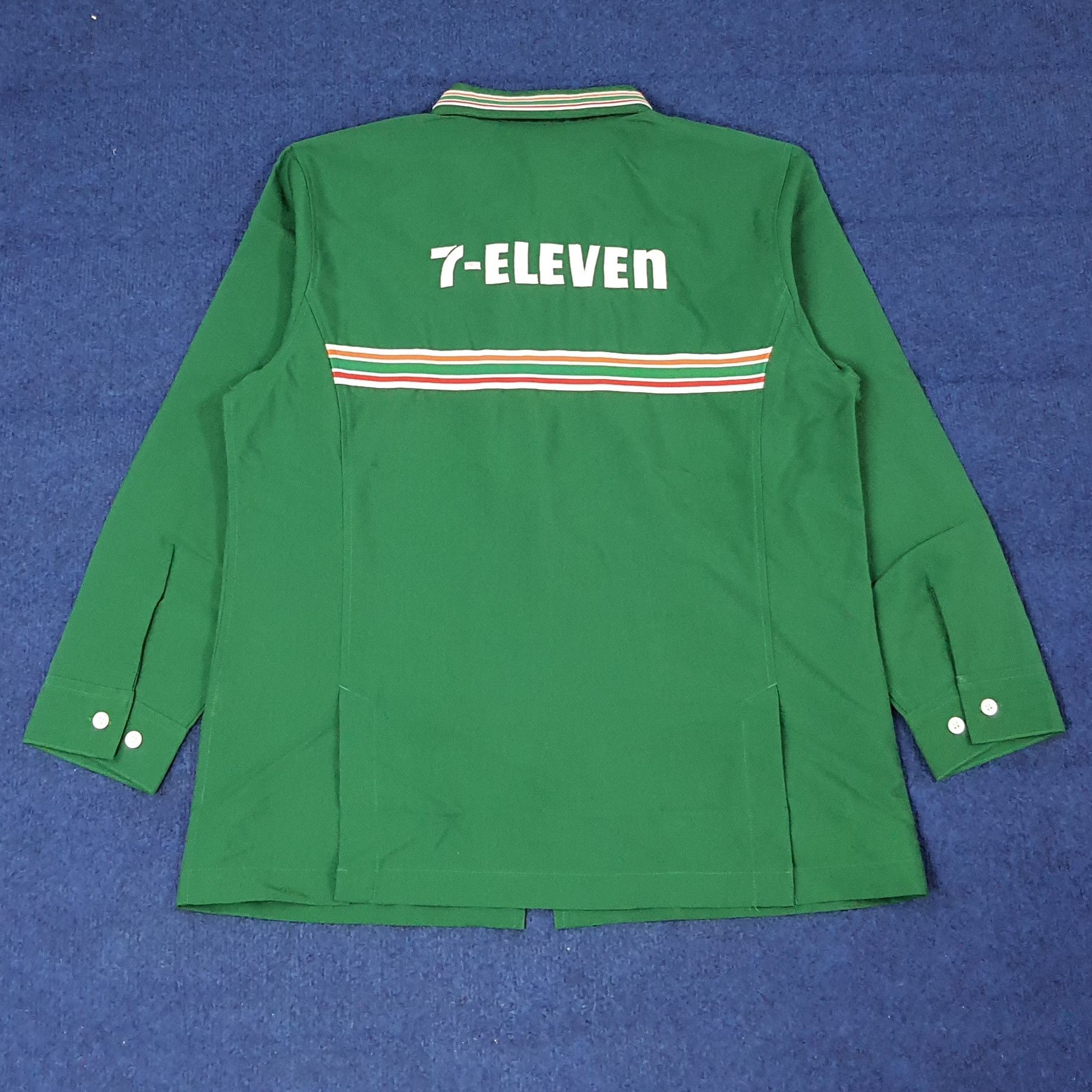 Japanese Brand Vintage 7 Eleven Japan Staff Uniform Jacket C223N6 Size US M / EU 48-50 / 2 - 1 Thumbnail