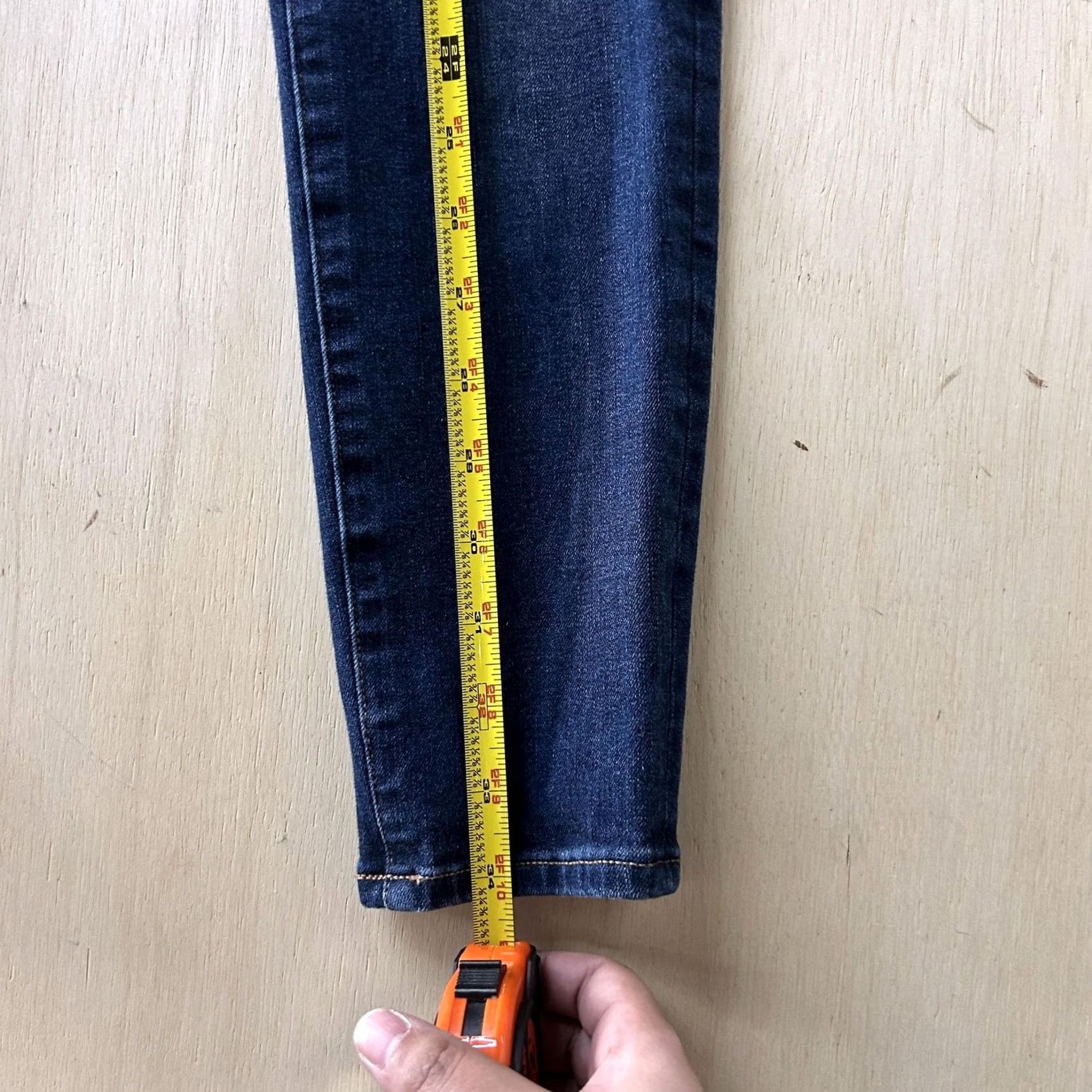 American Eagle Outfitters American Eagle Outfitters Jeans Womens 6 Short Dark Wash Skinny Stretch Denim Jeans Size 28" / US 6 / IT 42 - 5 Thumbnail