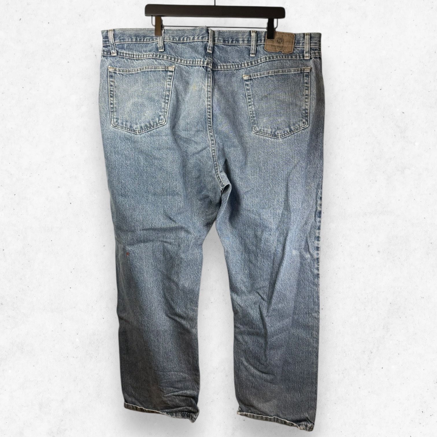 Rustler Rustler and Wrangler 2 Work Jeans Men's 44x30 Stained Size US 44 / EU 60 - 5 Thumbnail