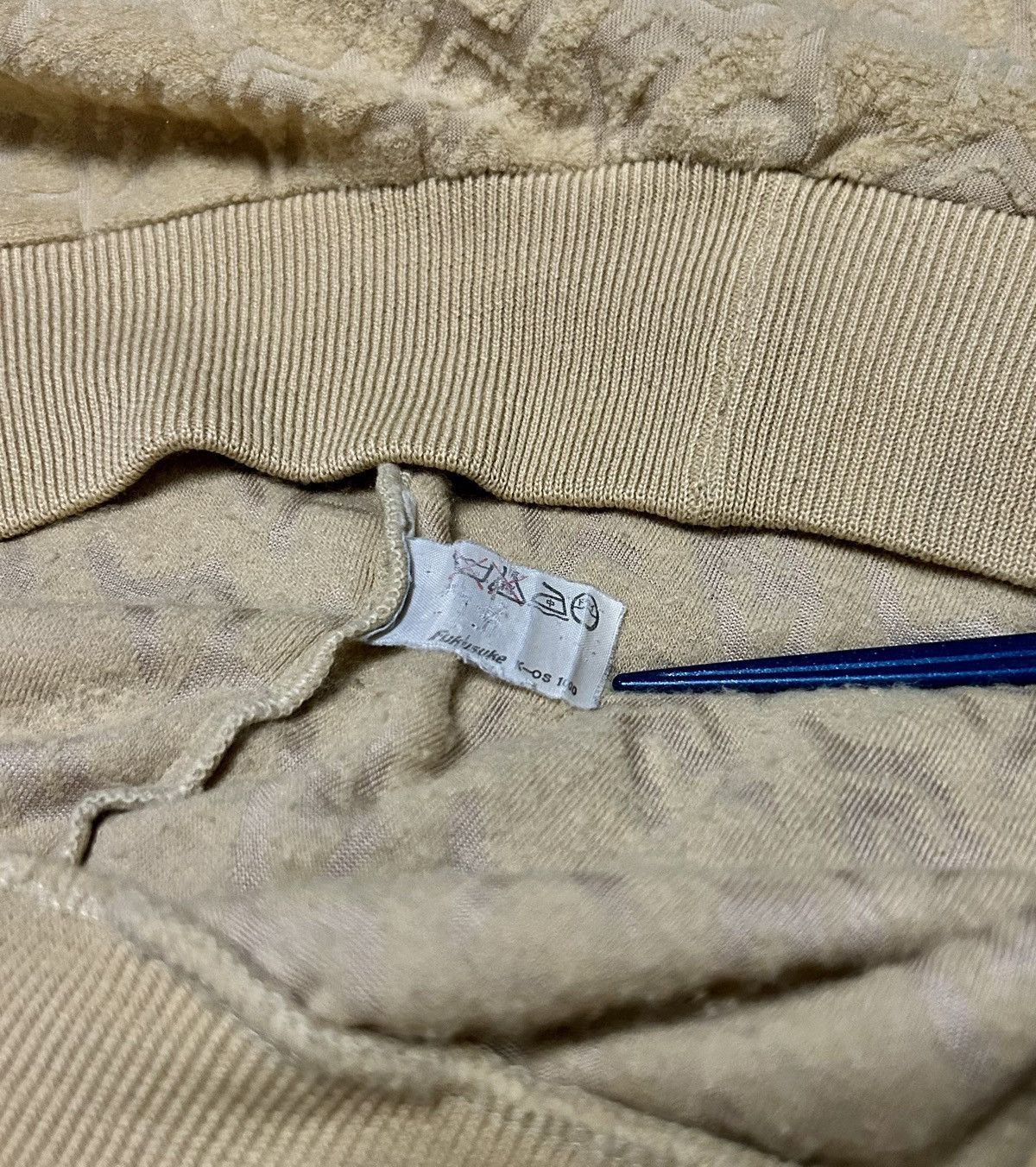 Vintage YSL all over Logo Pattern Sweatshirt