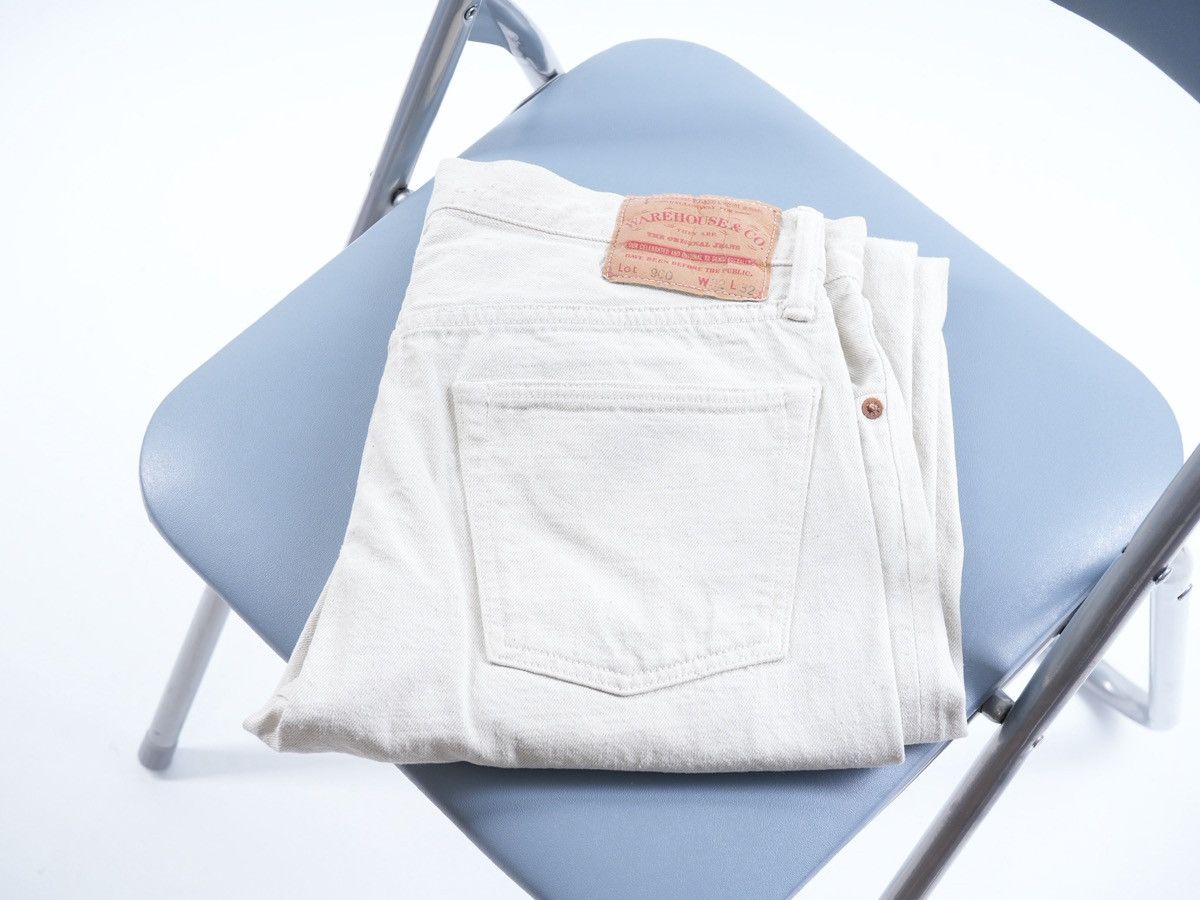 Warehouse Warehouse Ecru lot 900 Denim selvedge jeans Japan w32 Size US 32 / EU 48 - 1 Thumbnail