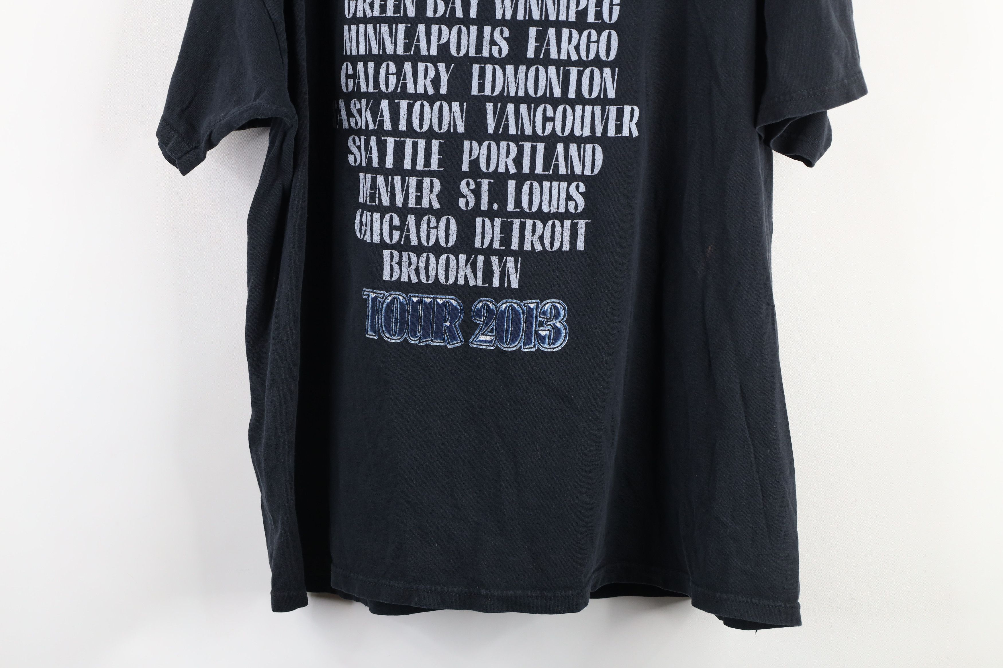 Vintage Vintage Y2K Seger And The Silver Bullet Band T-Shirt Black Size US XL / EU 56 / 4 - 14 Thumbnail