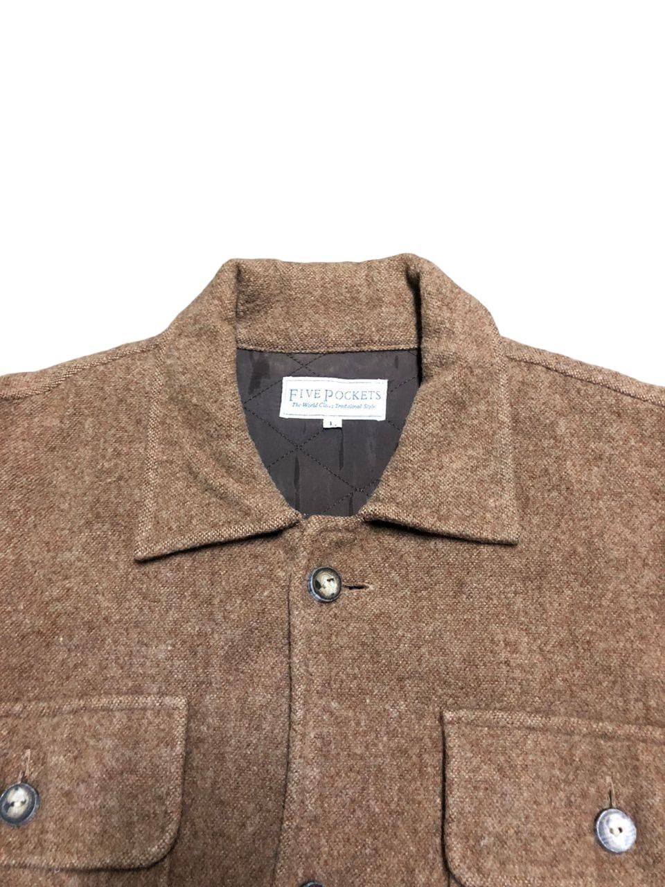 Vintage Vintage Five Pocket Workers Jacket Wool Size US L / EU 52-54 / 3 - 4 Thumbnail