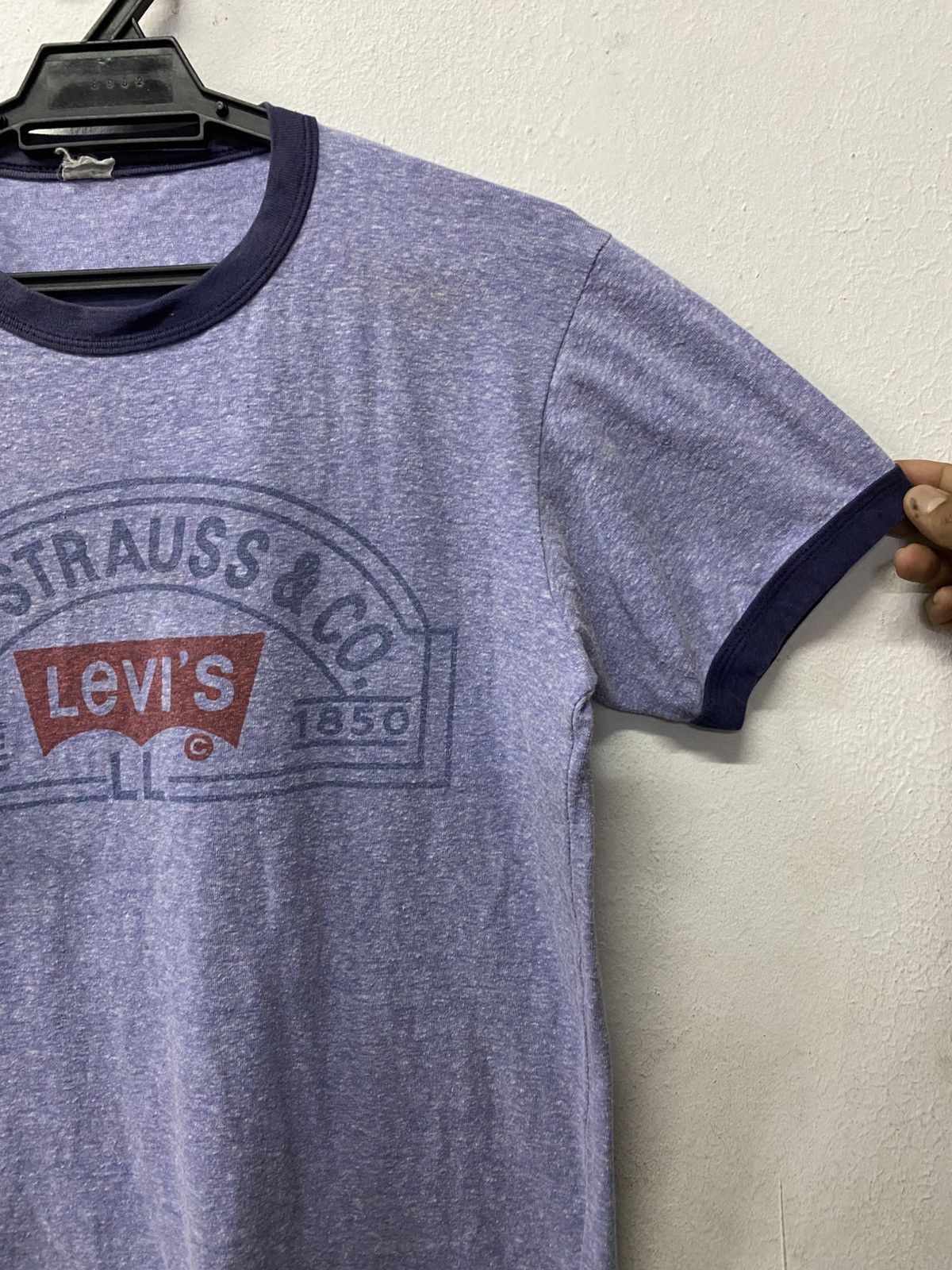 Levi's × Vintage Vintage Levis Spell Out T-Shirt 🔥 Size US S / EU 44-46 / 1 - 3 Thumbnail