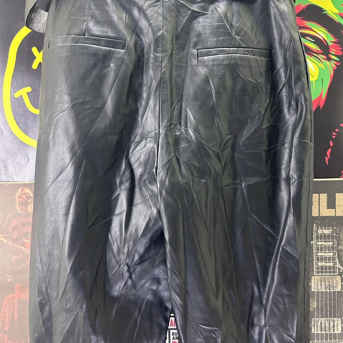 Zara Vintage Zara Syntetic Leather Pants Size 28" / US 6 / IT 42 - 10 Thumbnail