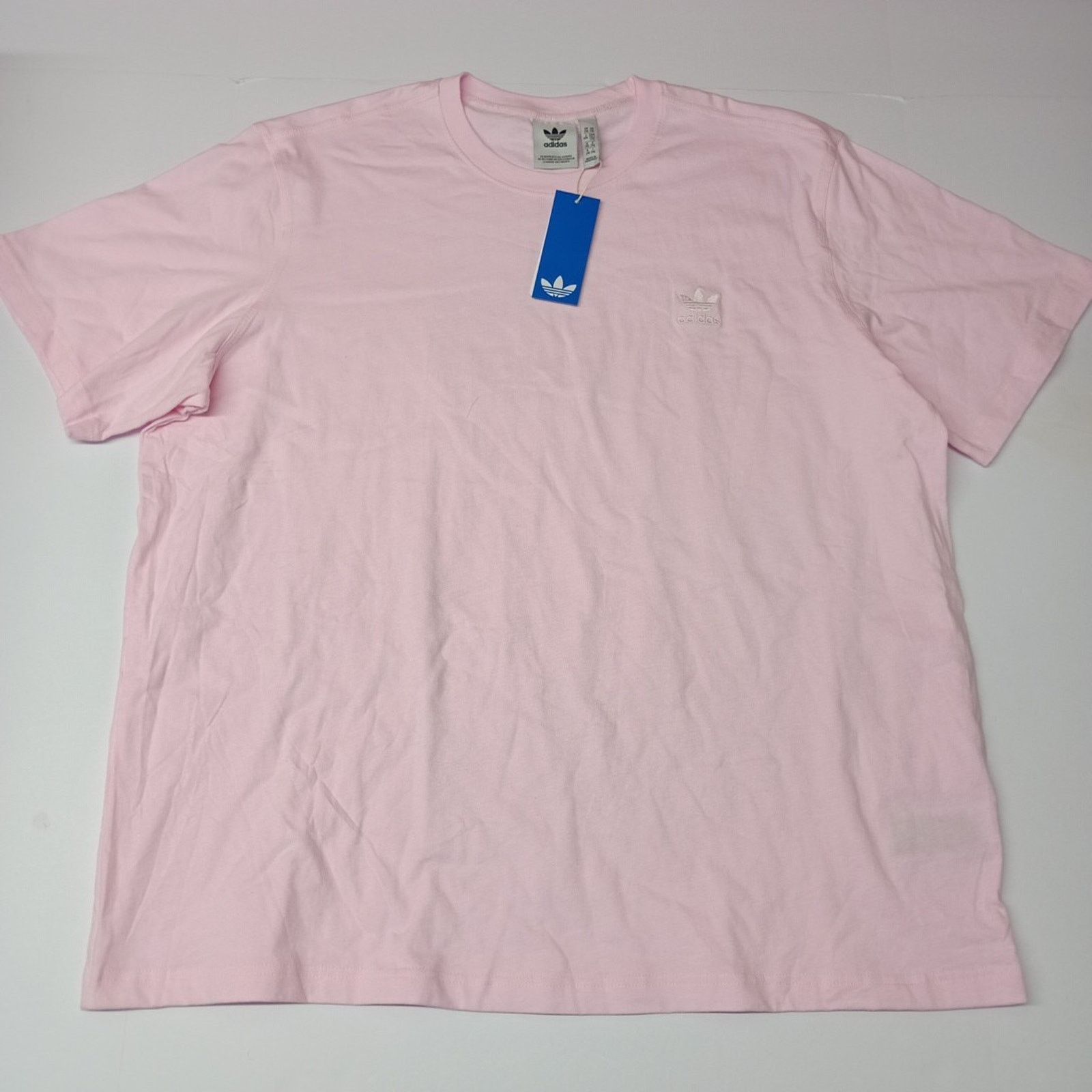 Adidas Men’s Adidas ESS Trefoil Tee Pink T-Shirt KR4453 Size 2XL Size US XXL / EU 58 / 5 - 1 Thumbnail