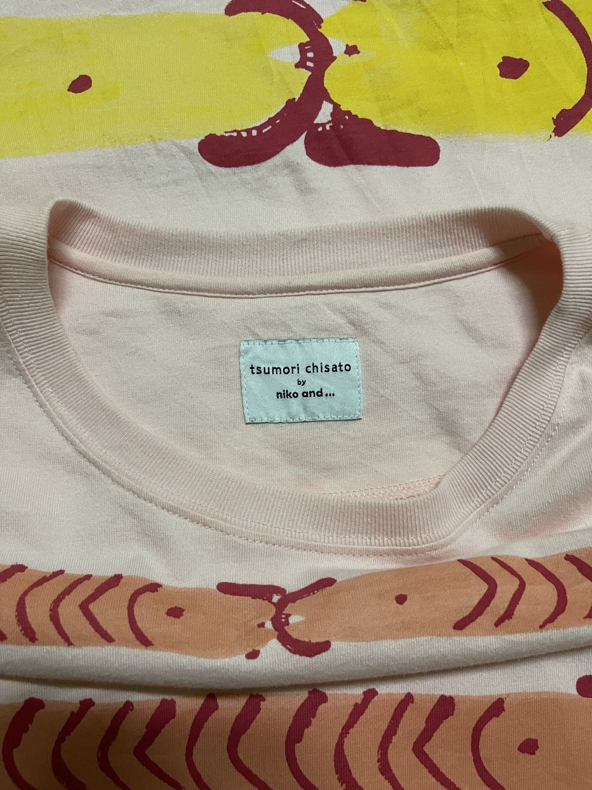 Issey Miyake Tsumori Chisato by Niko and Full Print Belt T Shirt Size US M / EU 48-50 / 2 - 12 Thumbnail