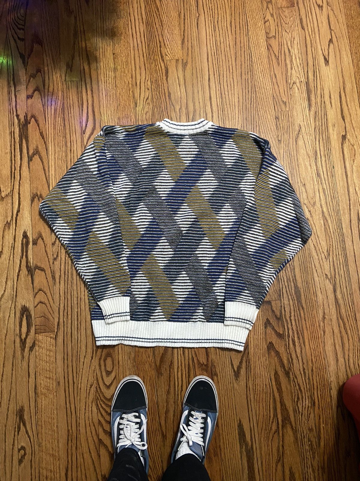 Vintage Vintage knit sweater Size US XXL / EU 58 / 5 - 2 Thumbnail