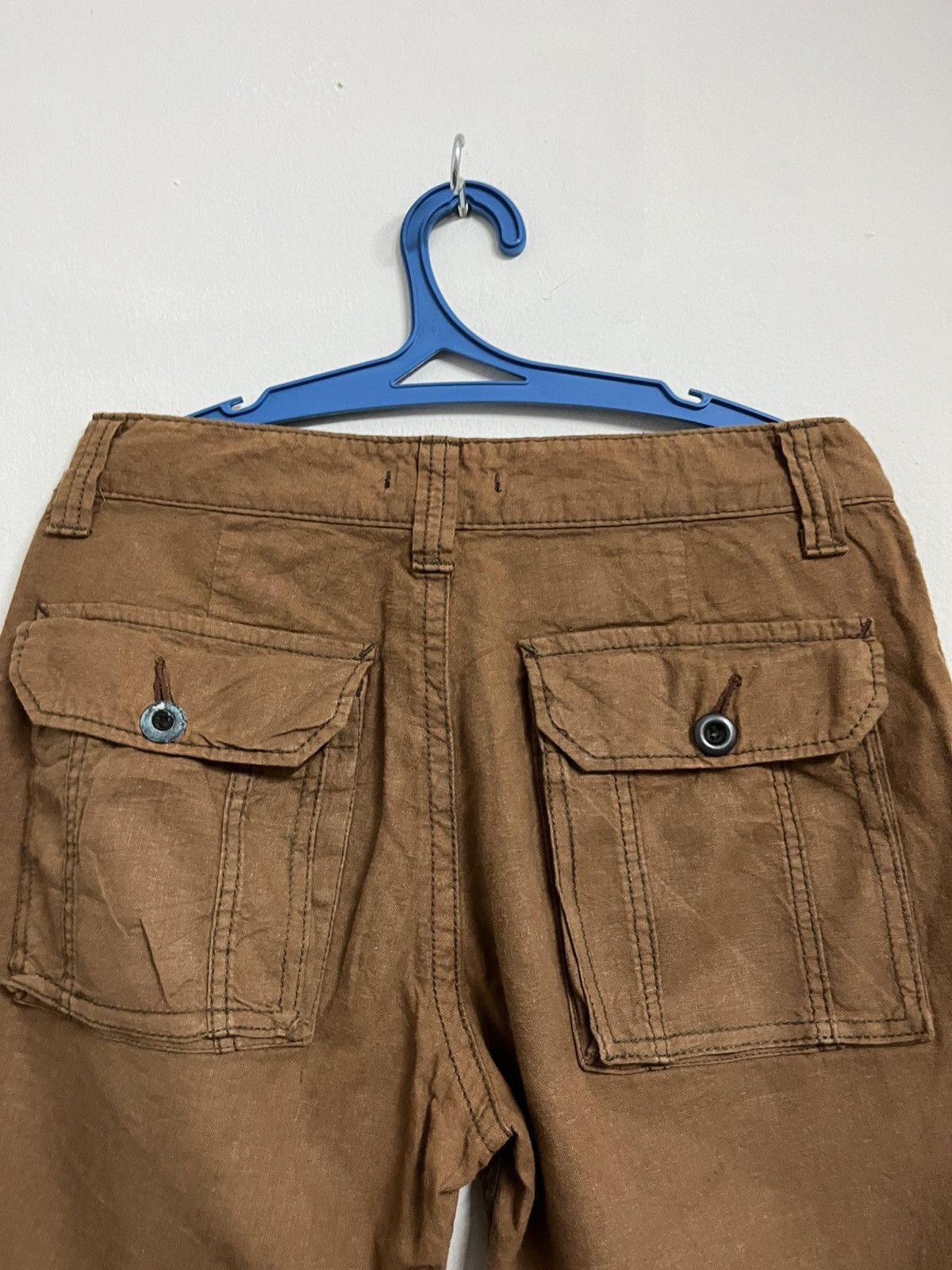 Japanese Brand 🔥 SURPLUS X BLUE WAY JAPANESE DESIGNER FLARE BUSHPANT DESIGN Size US 31 - 13 Thumbnail