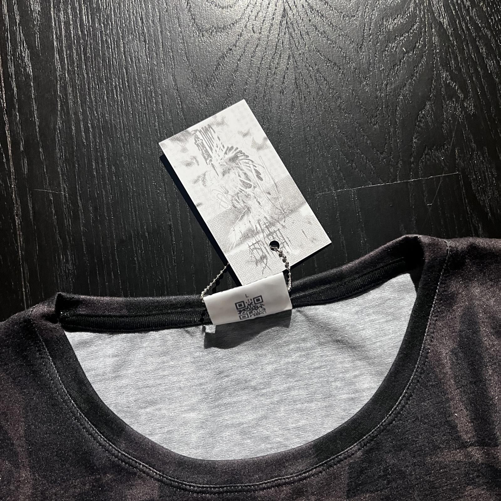 Designer ColdFeet Broken Camo Tee Shirt Grey Black Size US L / EU 52-54 / 3 - 4 Thumbnail