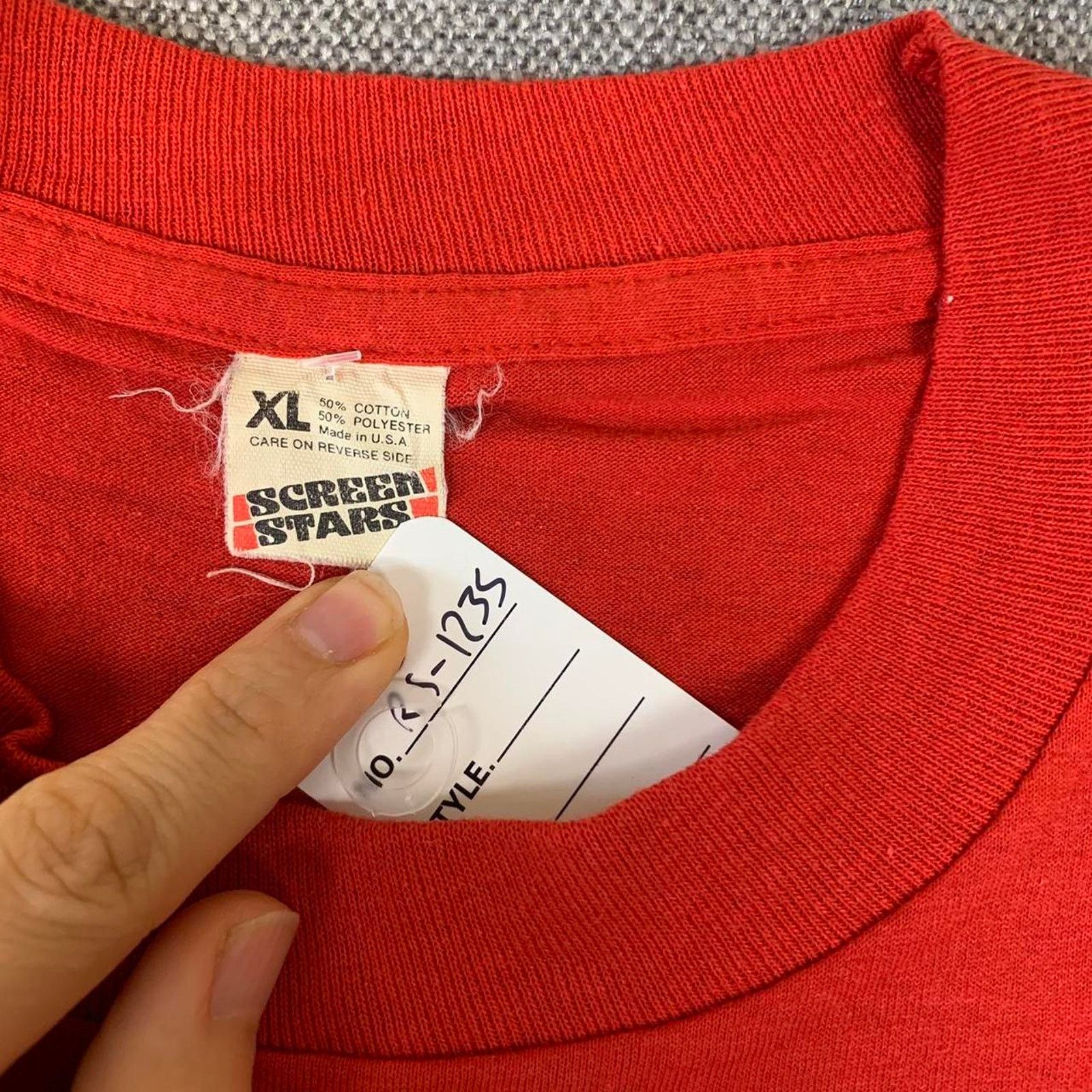 Vintage Vintage Ymca Midland Texas red t-shirt Size US XL / EU 56 / 4 - 6 Thumbnail