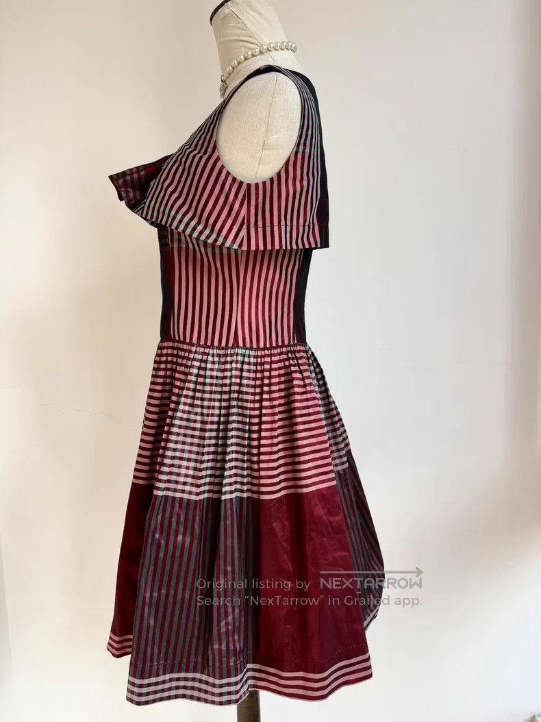 Vivienne Westwood Vivienne Westwood Red Plaid Patchwork Dress Evening Dress Size S / US 4 / IT 40 - 3 Thumbnail