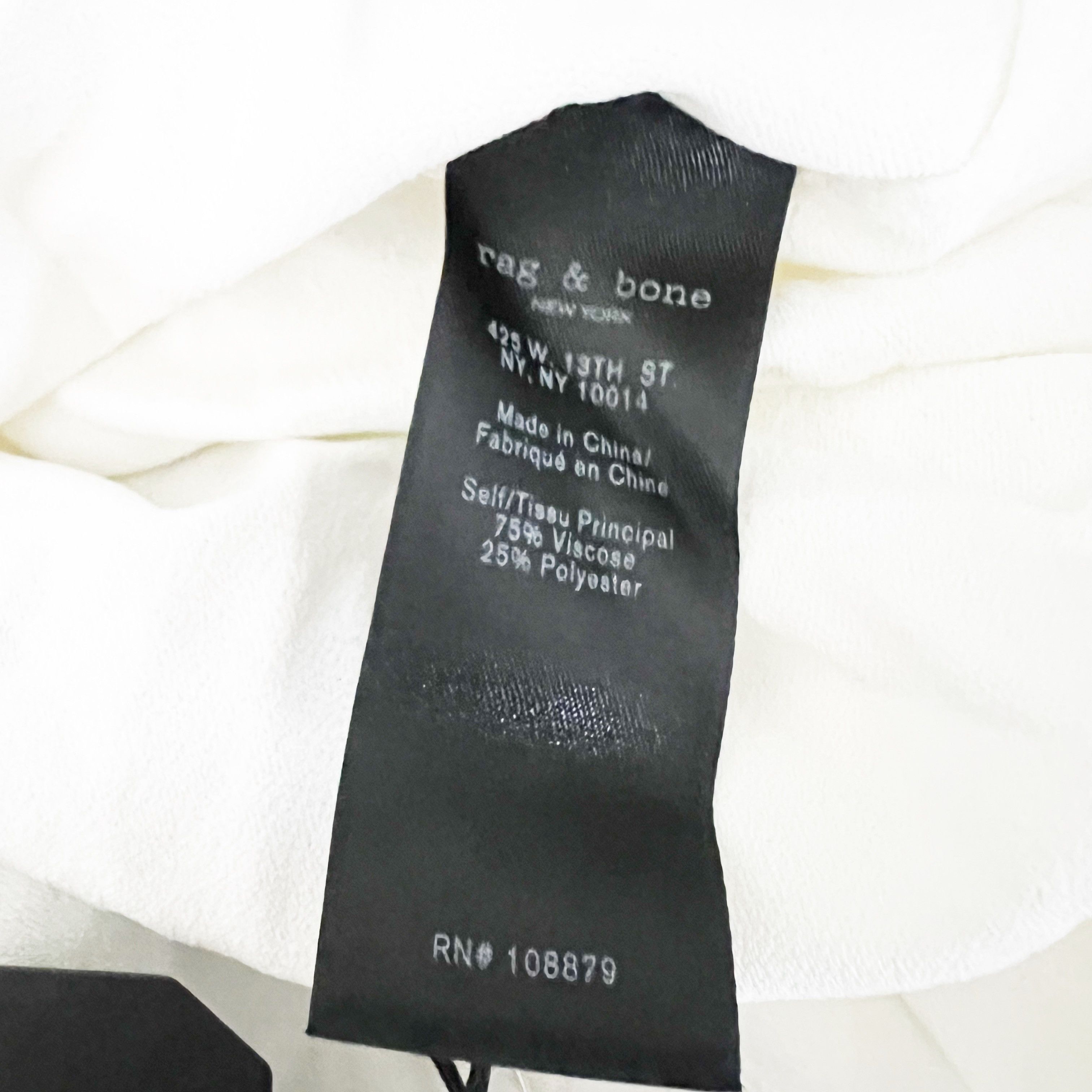 Rag & Bone NEW Rag & Bone Daphne Varsity Sleeveless Size L / US 10 / IT 46 - 3 Thumbnail