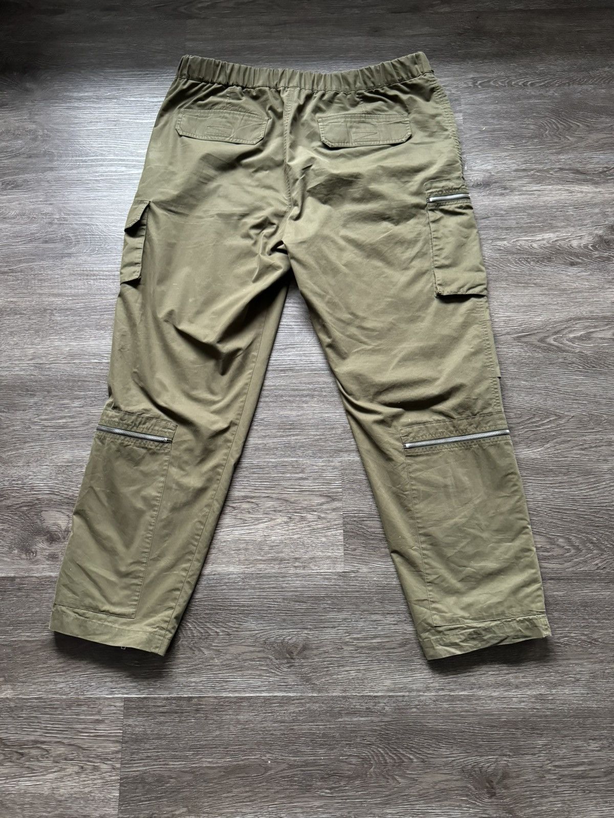 Helmut Lang HELMUT LANG LIMITED EDITION Green FLIGHT AVIATOR CARGO PANTS Size US 38 / EU 54 - 6 Thumbnail