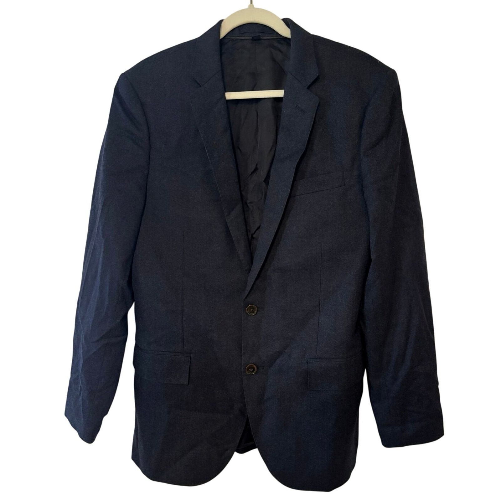 J.Crew J.Crew Ludlow Suit Jacket Wool Blazer In Navy Size 40R Size 40R - 1 Thumbnail