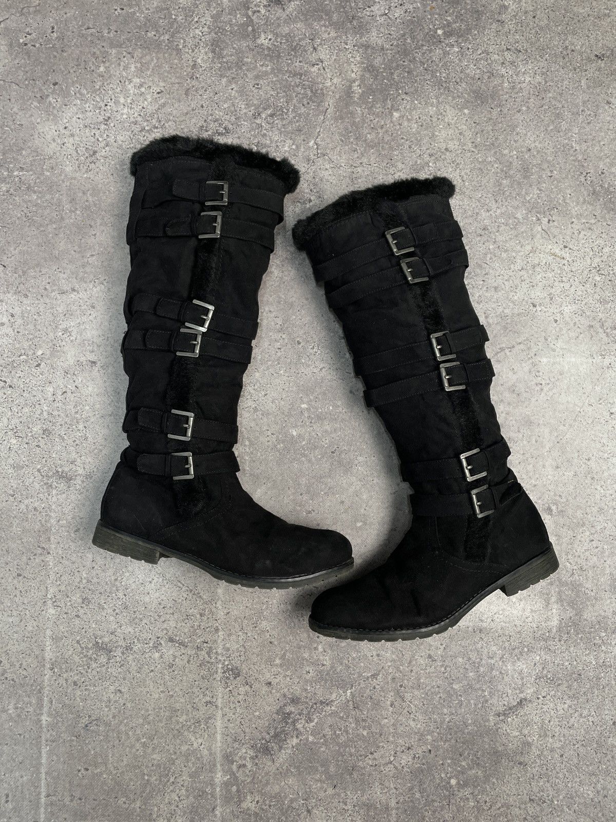 If Six Was Nine Vintage Like Maison Margiela Belted Leather Biker Boots Size US 9 / EU 42 - 5 Thumbnail