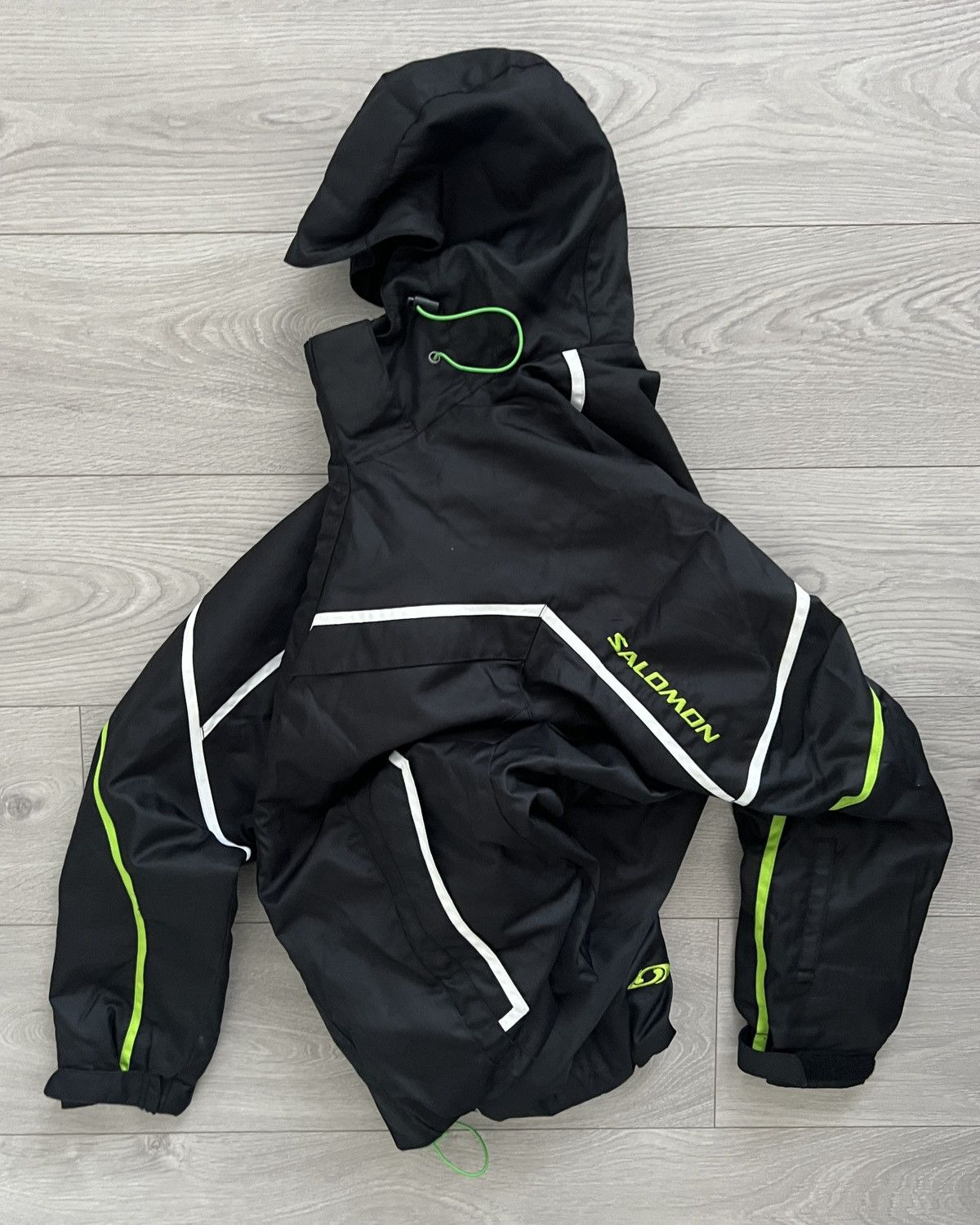 Salomon Salomon 00s Technical Waterproof Ski Jacket Black Size US M / EU 48-50 / 2 - 2 Thumbnail