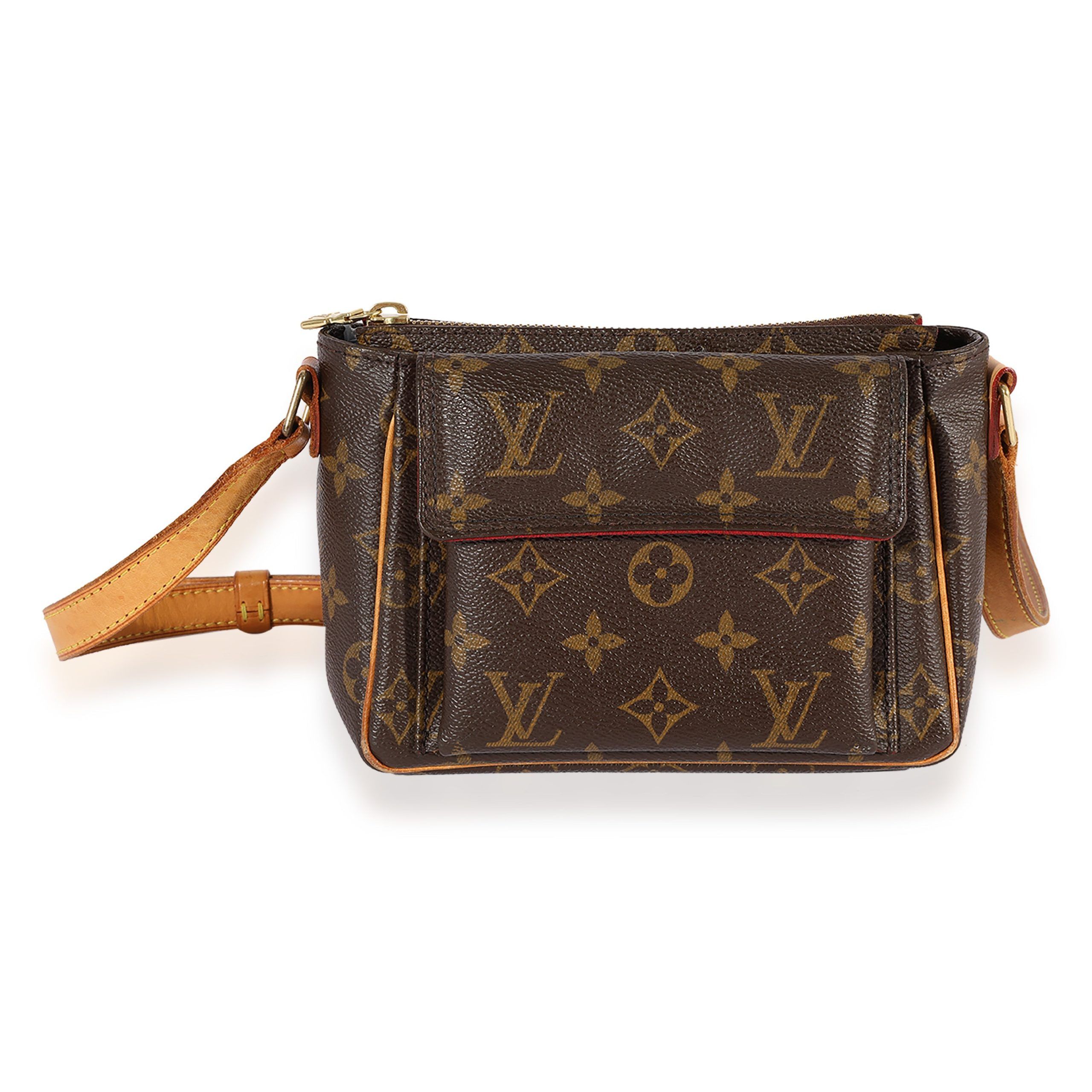 image of Louis Vuitton Monogram Canvas Viva-Cite Pm in Brown, Women's