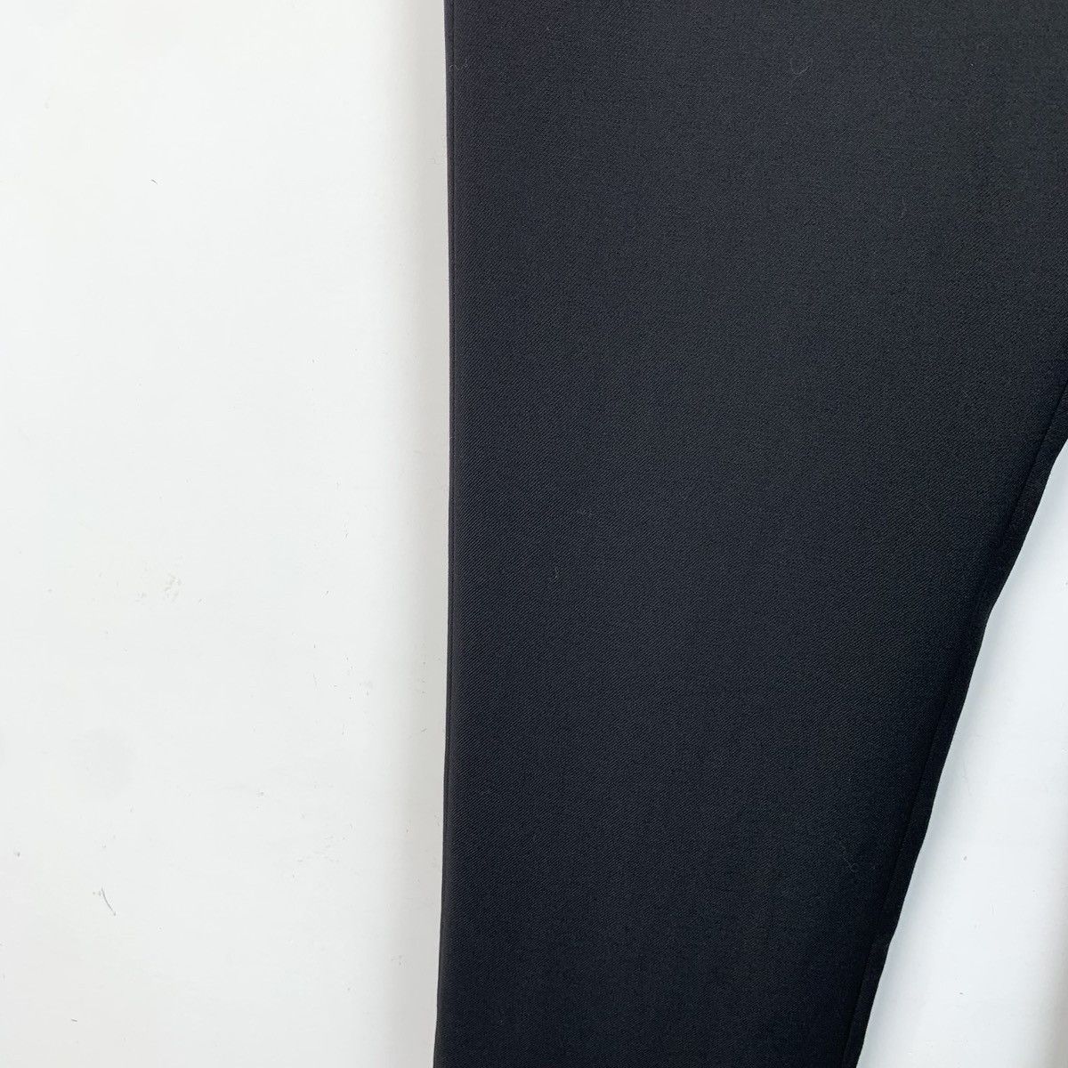 Saint Laurent Paris Saint Laurent SLP Black Wool Casual Pants K26WX Size 25" / US 0 / IT 36 - 4 Thumbnail