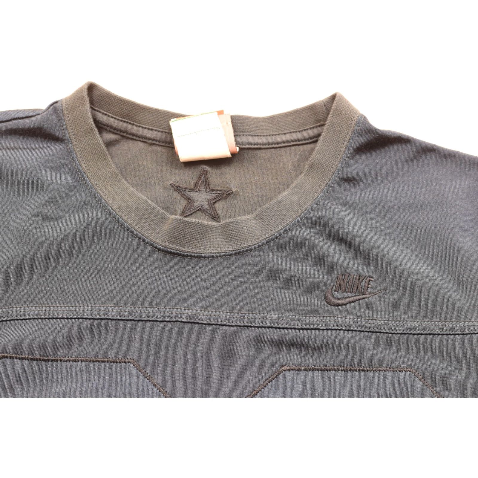 Nike Nike Dri-FIT Men's T-Shirt 3/4 Sleeve Navy Blue Embroidered Crew Neck Sports Jersey S Size US S / EU 44-46 / 1 - 7 Thumbnail