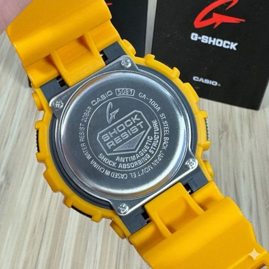 Casio Casio G Shock GA-100A-9A Analog Digital Watch ( New ) Size ONE SIZE - 6 Thumbnail