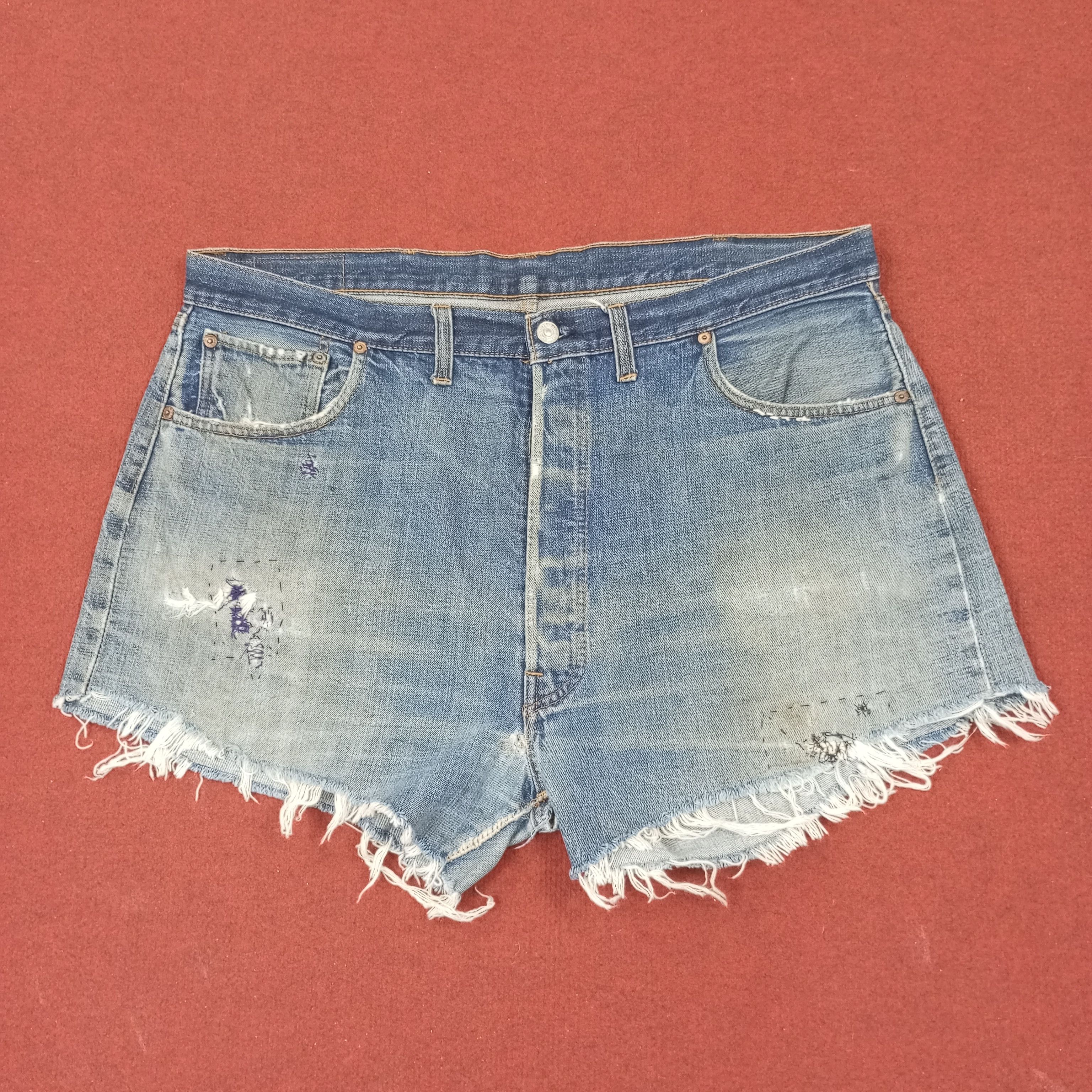 Levi's Levis Big E Streetwear Style Short Jeans c235n31 Size US 40 / EU 56 - 1 Thumbnail