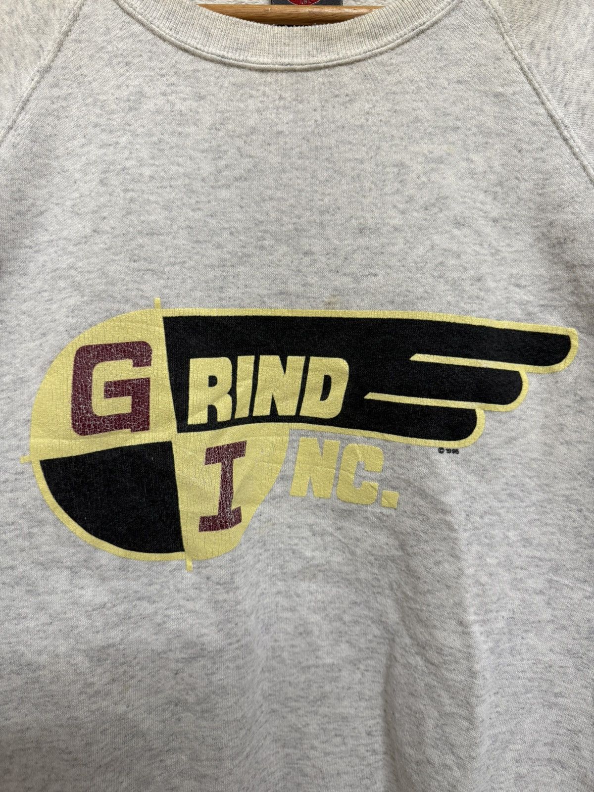 Vintage Vintage 90s Grind Inc. Skateboards Sweatshirt Size US L / EU 52-54 / 3 - 2 Thumbnail