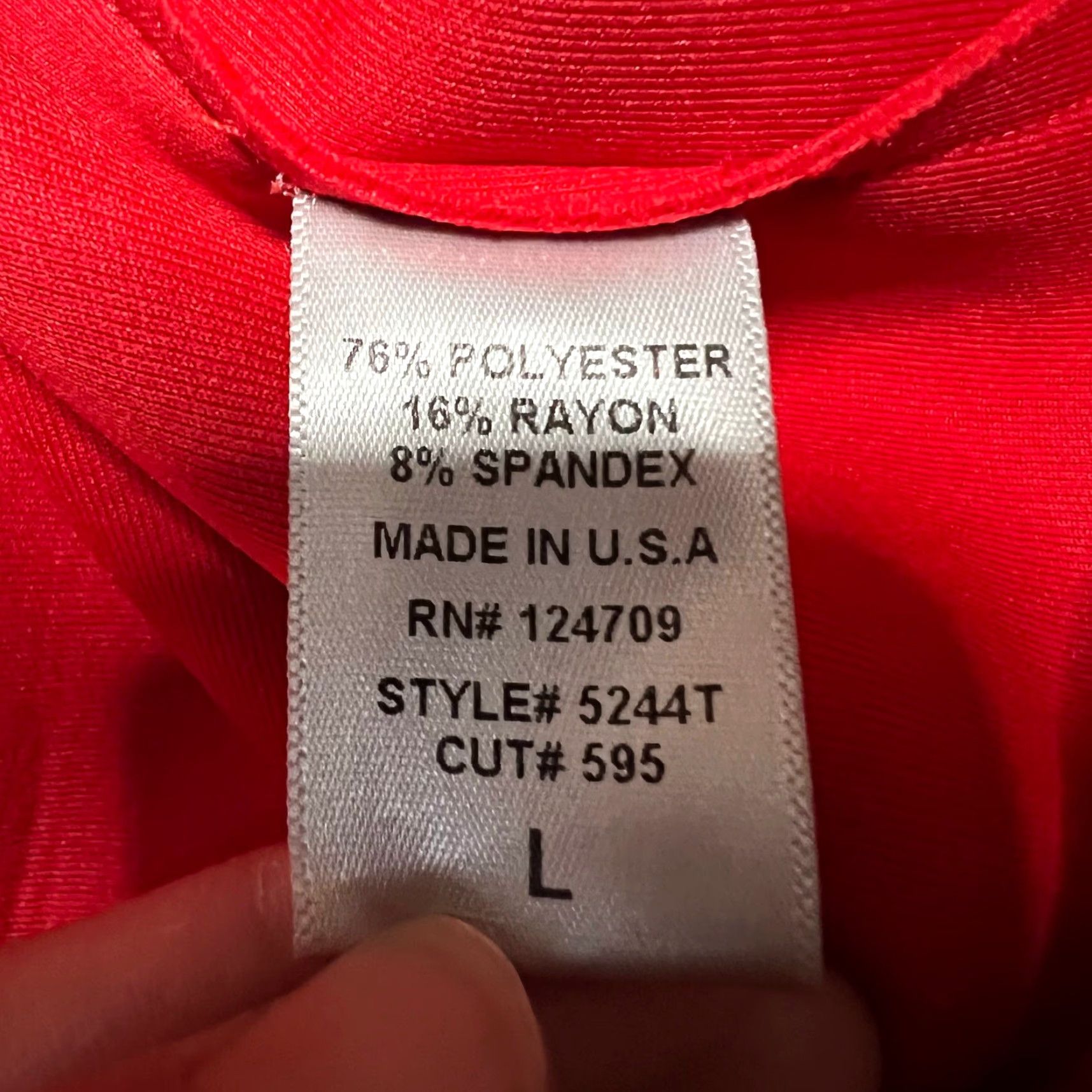 Vintage IC by Connie K Sweatshirt Womens Large Red Tie Sleeve Made USA Shirt Womens L Red Size L / US 10 / IT 46 - 7 Thumbnail