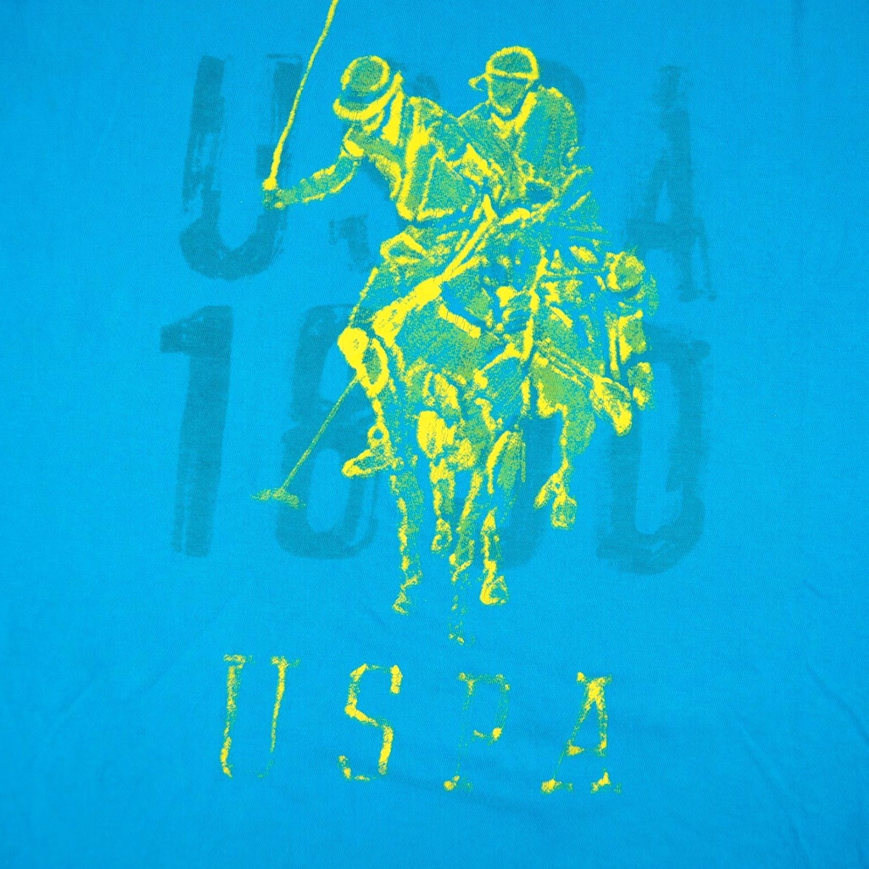 Vintage US Polo Assn Blue Graphic T-Shirt Adult XL Crew Neck Short Sleeve Unisex Size US XL / EU 56 / 4 - 2 Thumbnail