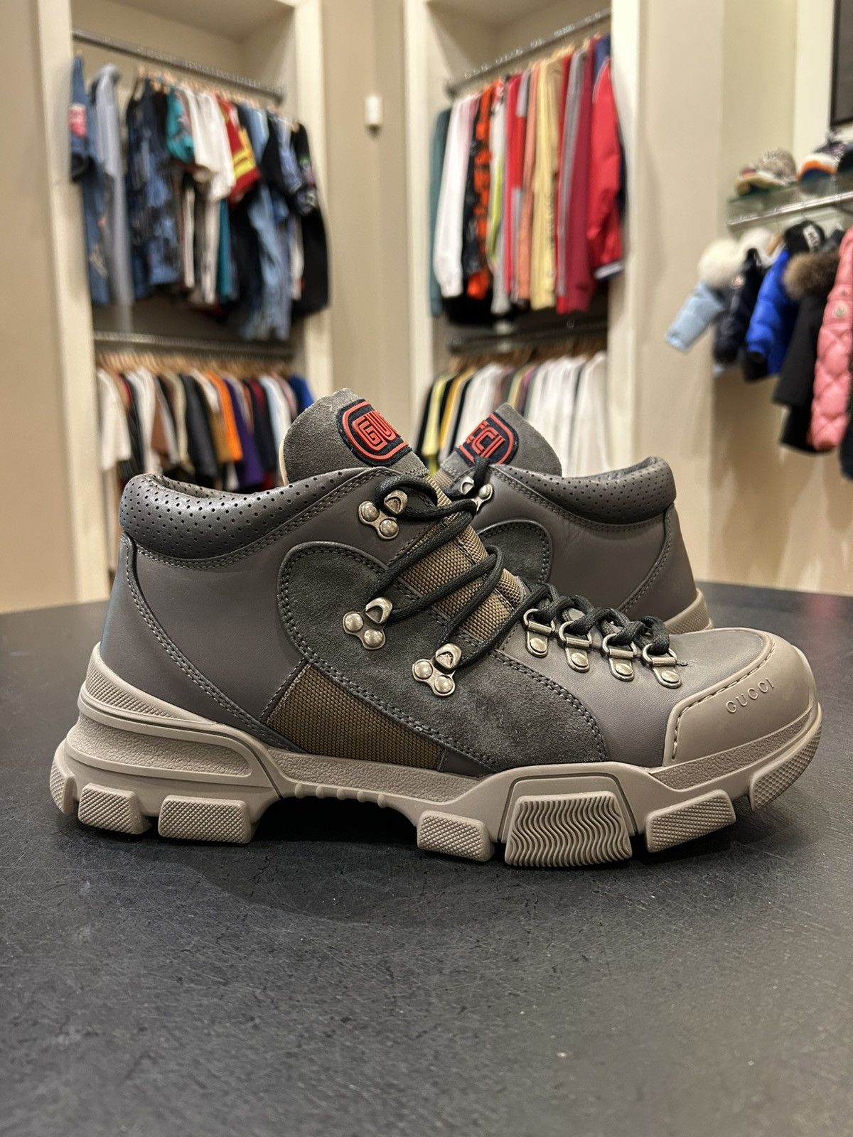 Gucci Flashtrek Grey