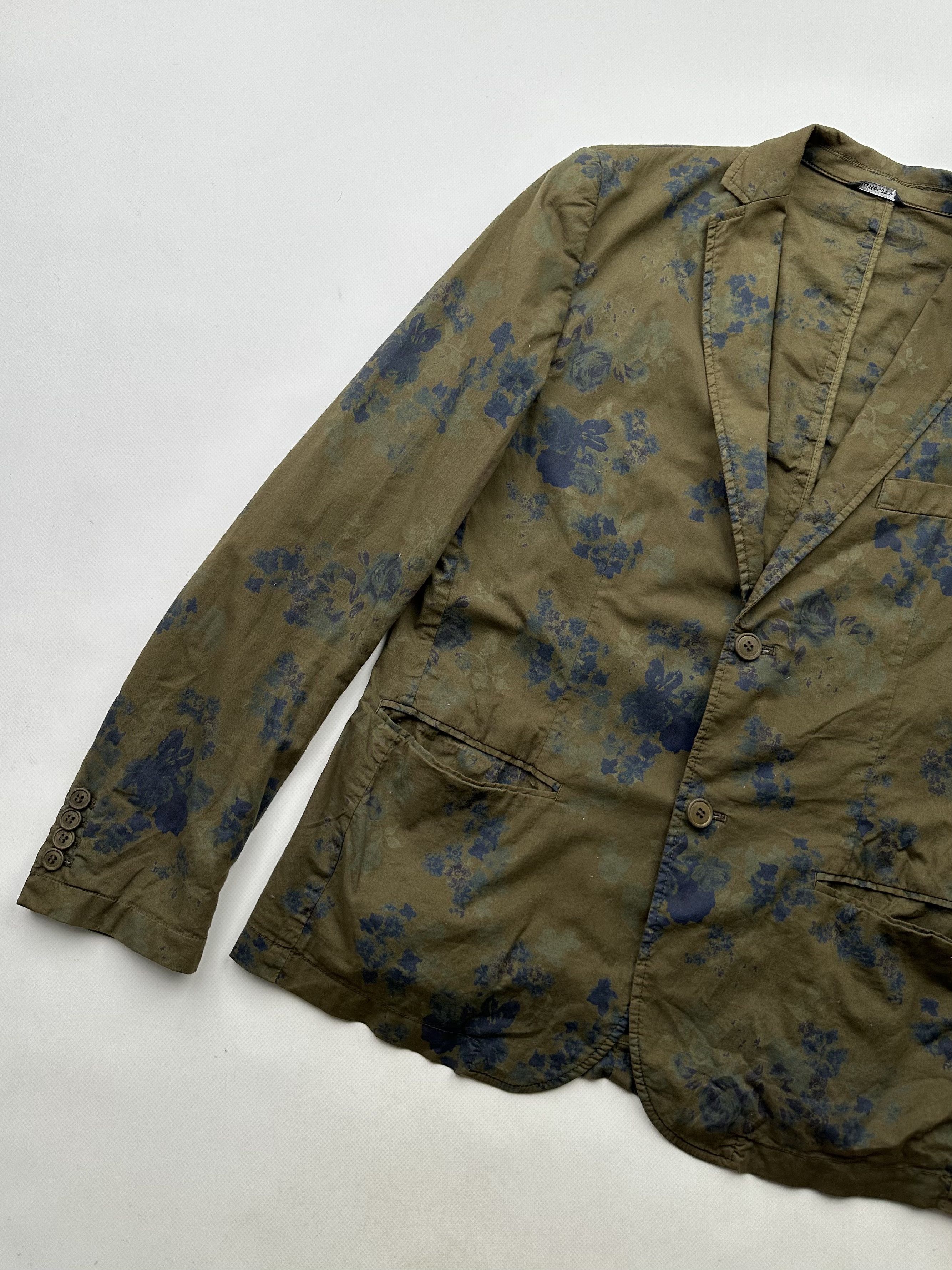 Daniele Alessandrini Daniele Alessandrini Printed Casual Blazer (227) Size 48S - 2 Thumbnail