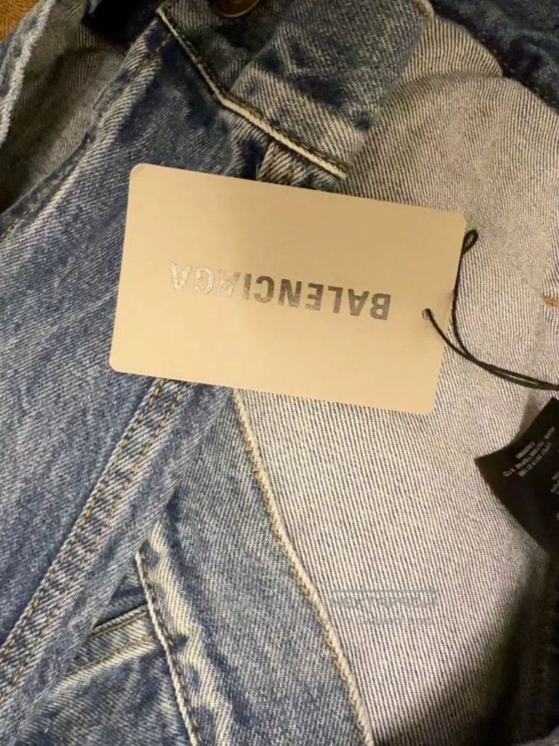 Balenciaga Balenciaga Denim Jacket Size XS / US 0-2 / IT 36-38 - 6 Thumbnail