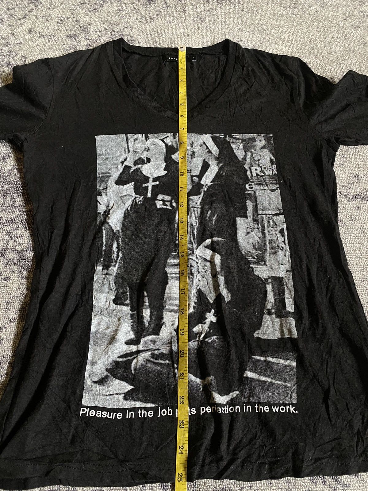 Hysteric Glamour Y2k Roshell ifsixwasnine cross long sleeve Size US M / EU 48-50 / 2 - 6 Thumbnail